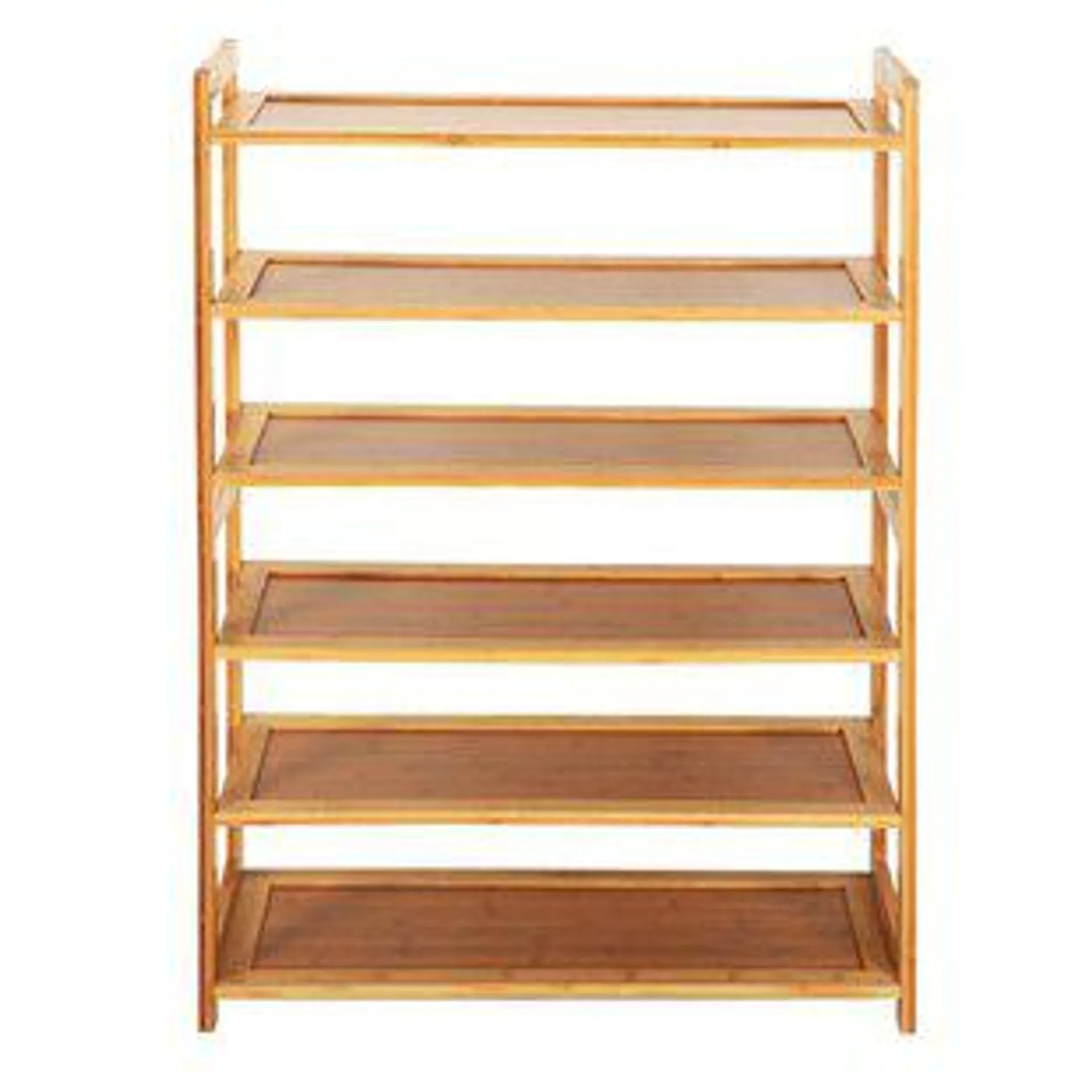 24 Pair Solid Wood Shoe Rack