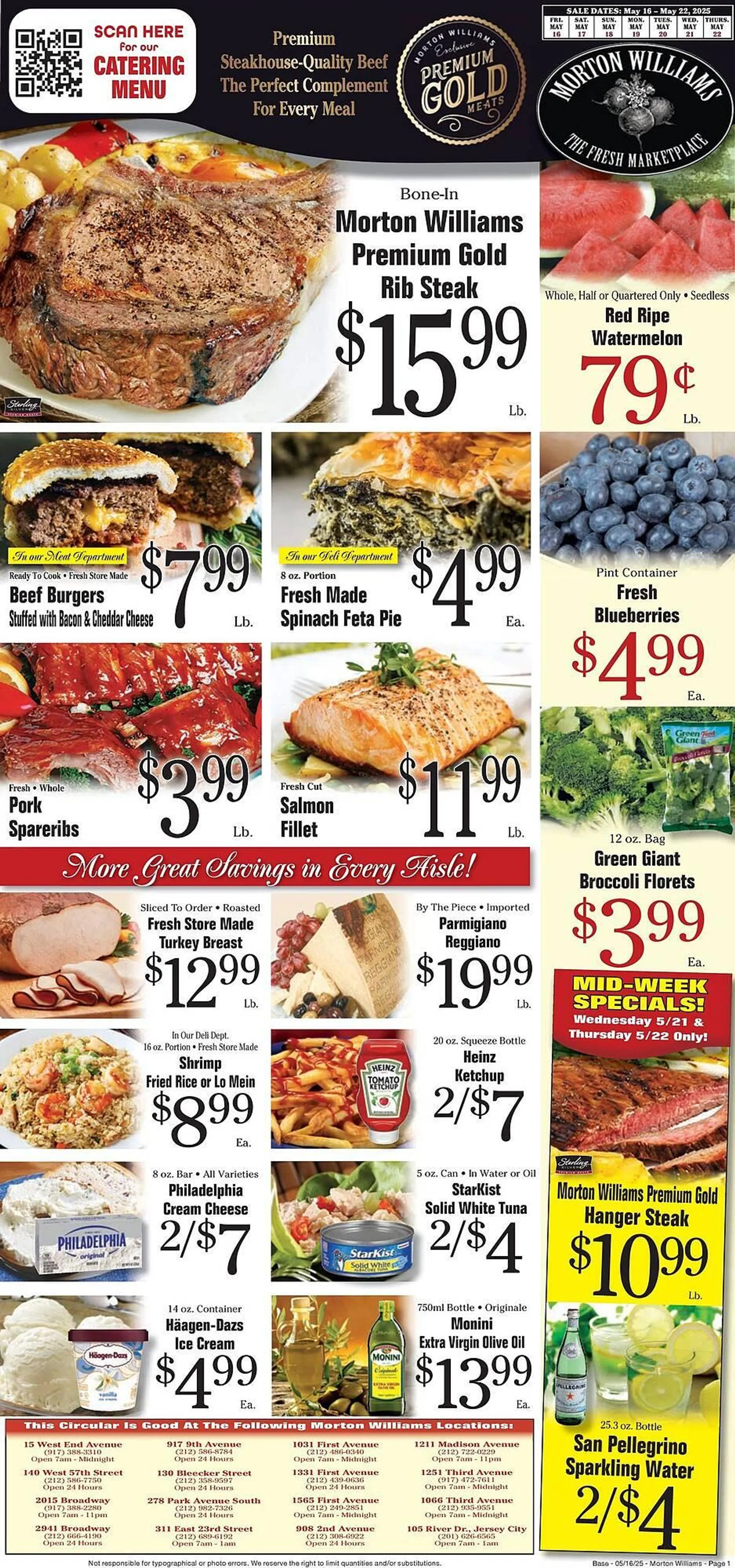 Morton Williams Weekly Ad - 1