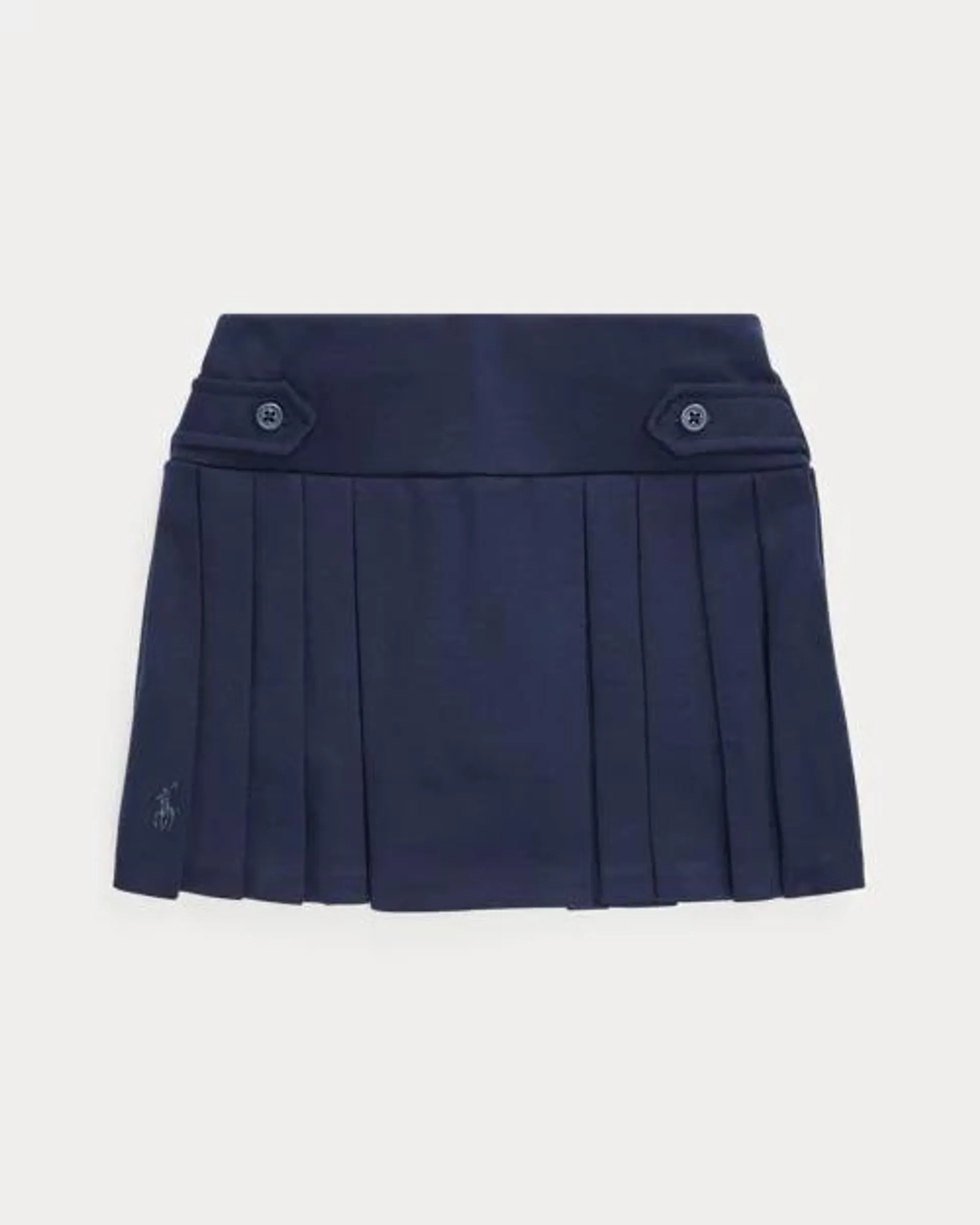 Pleated Ponte Skort