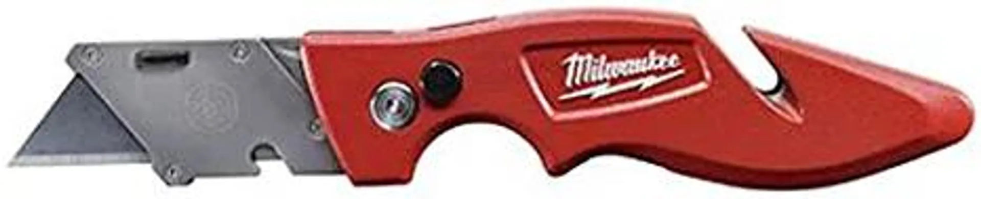 Milwaukee 48-22-1901 Fastback Press and Flip Utility Knife with Belt Clip and Onboard Wire Stripping
