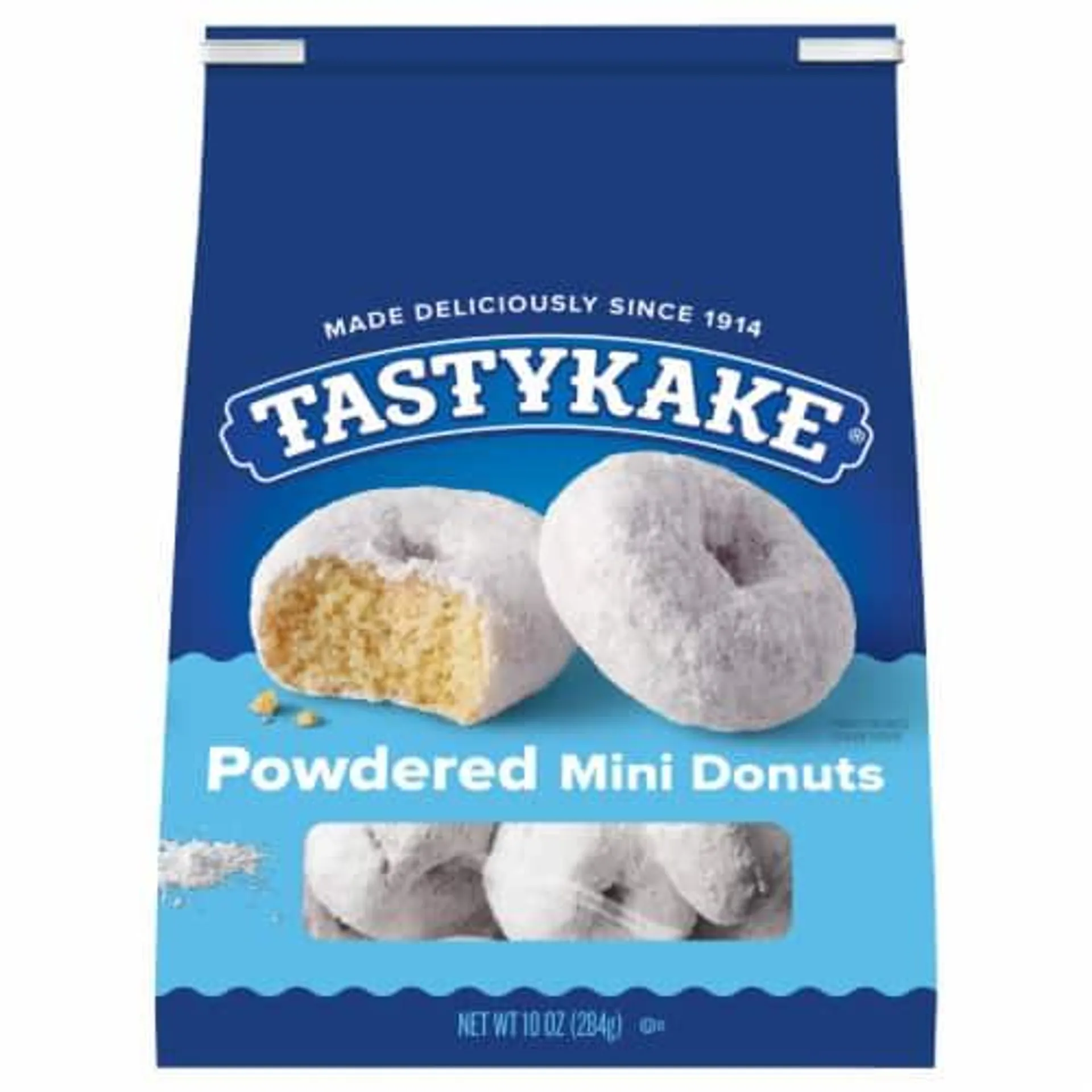 Tastykake Powdered Sugar Mini Donuts Shareable Powdered Donut