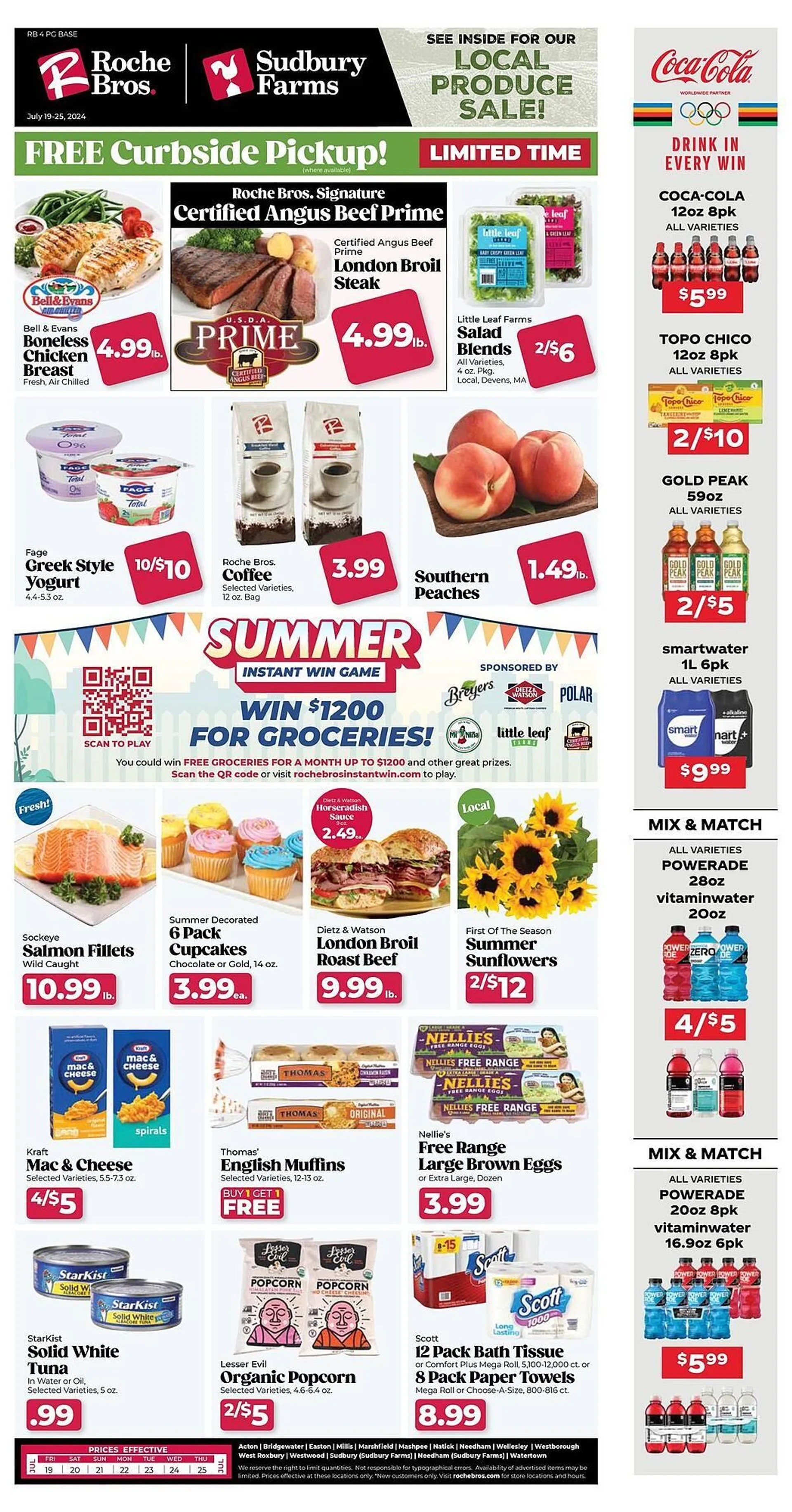 Roche Bros Weekly Ad - 1