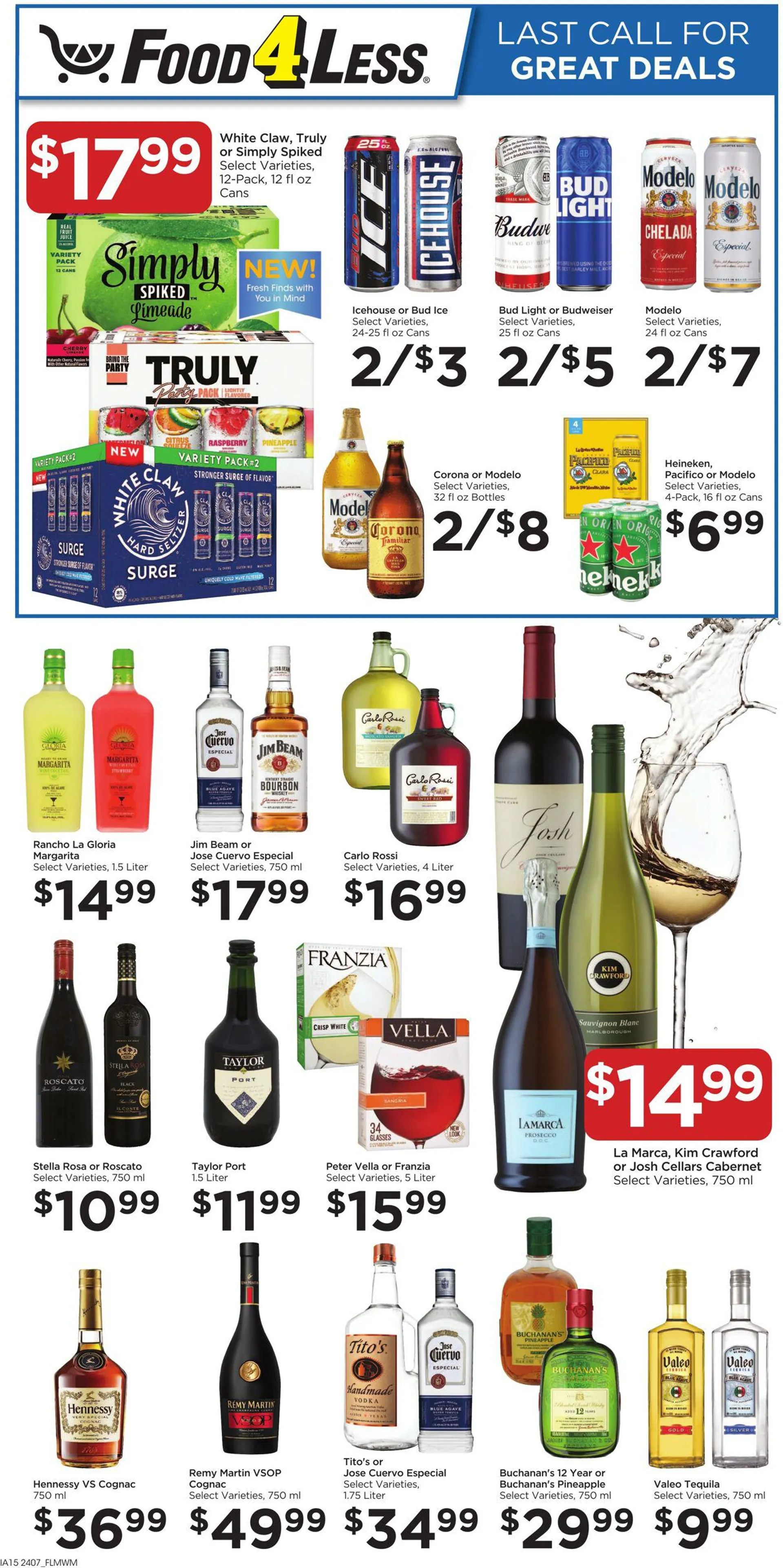 Weekly ad Food 4 Less Current weekly ad from March 20 to March 26 2024 - Page 1
