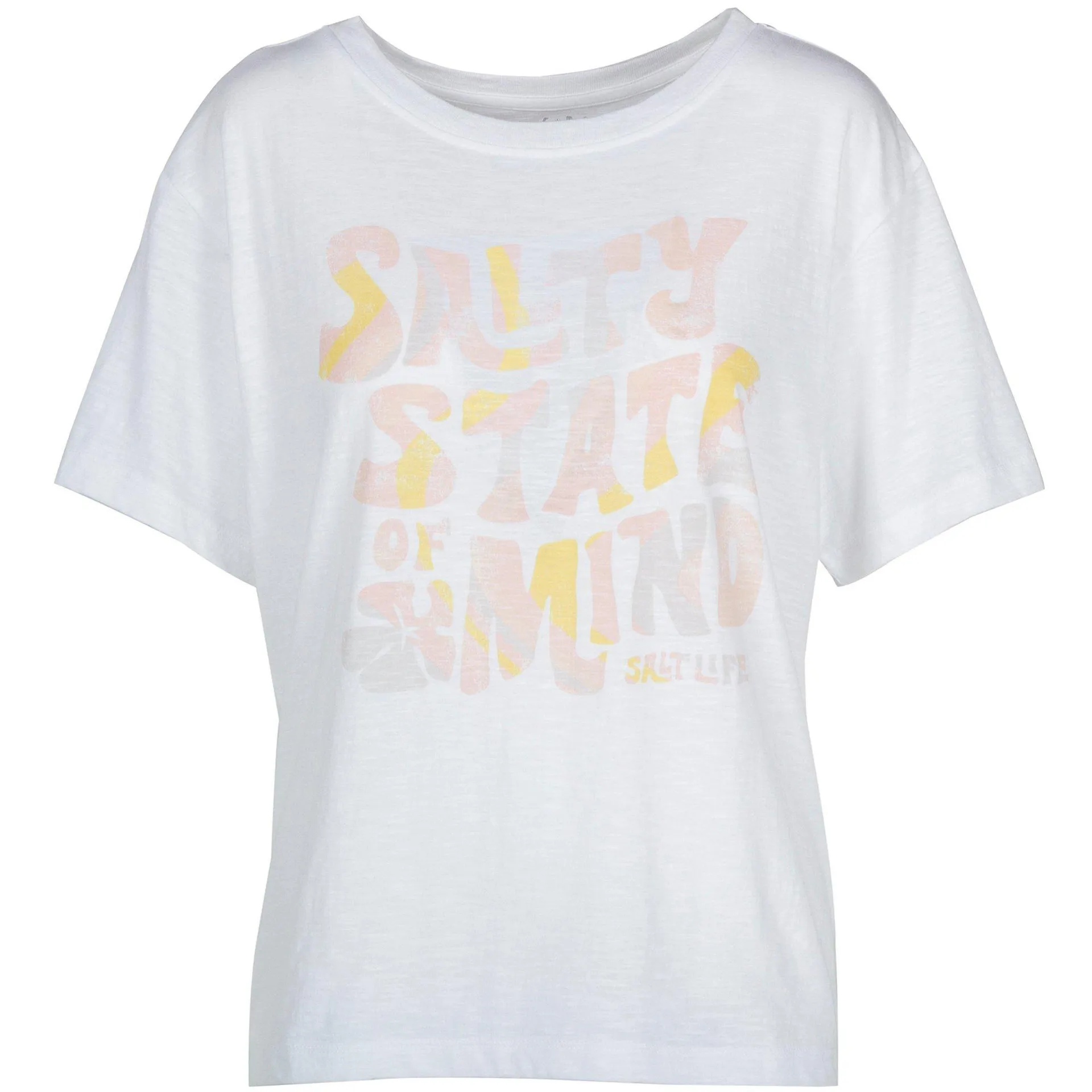 Salt Life Juniors Groovy State Oversized Short Sleeve Tee