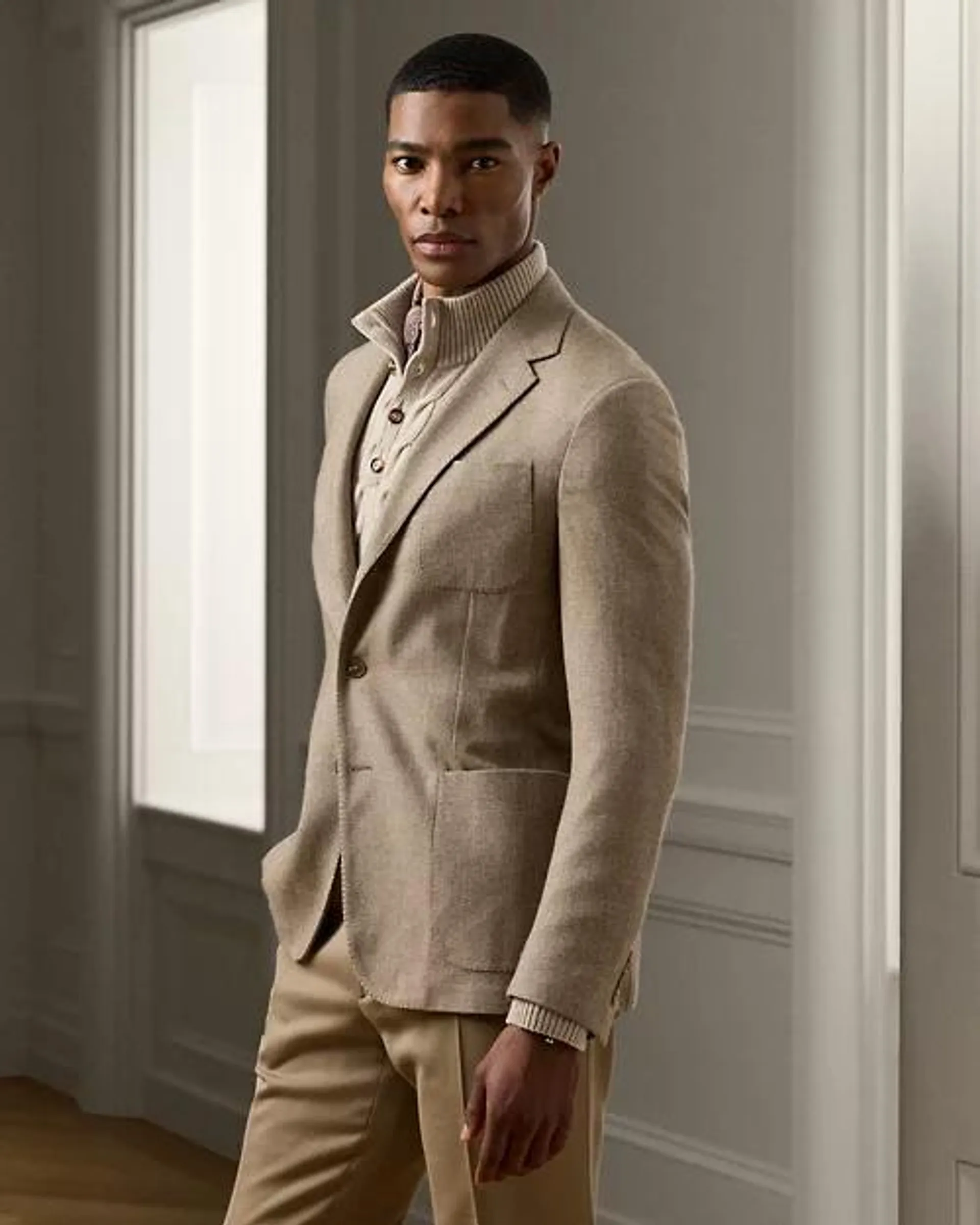 Hadley Hand-Tailored Wool-Blend Jacket