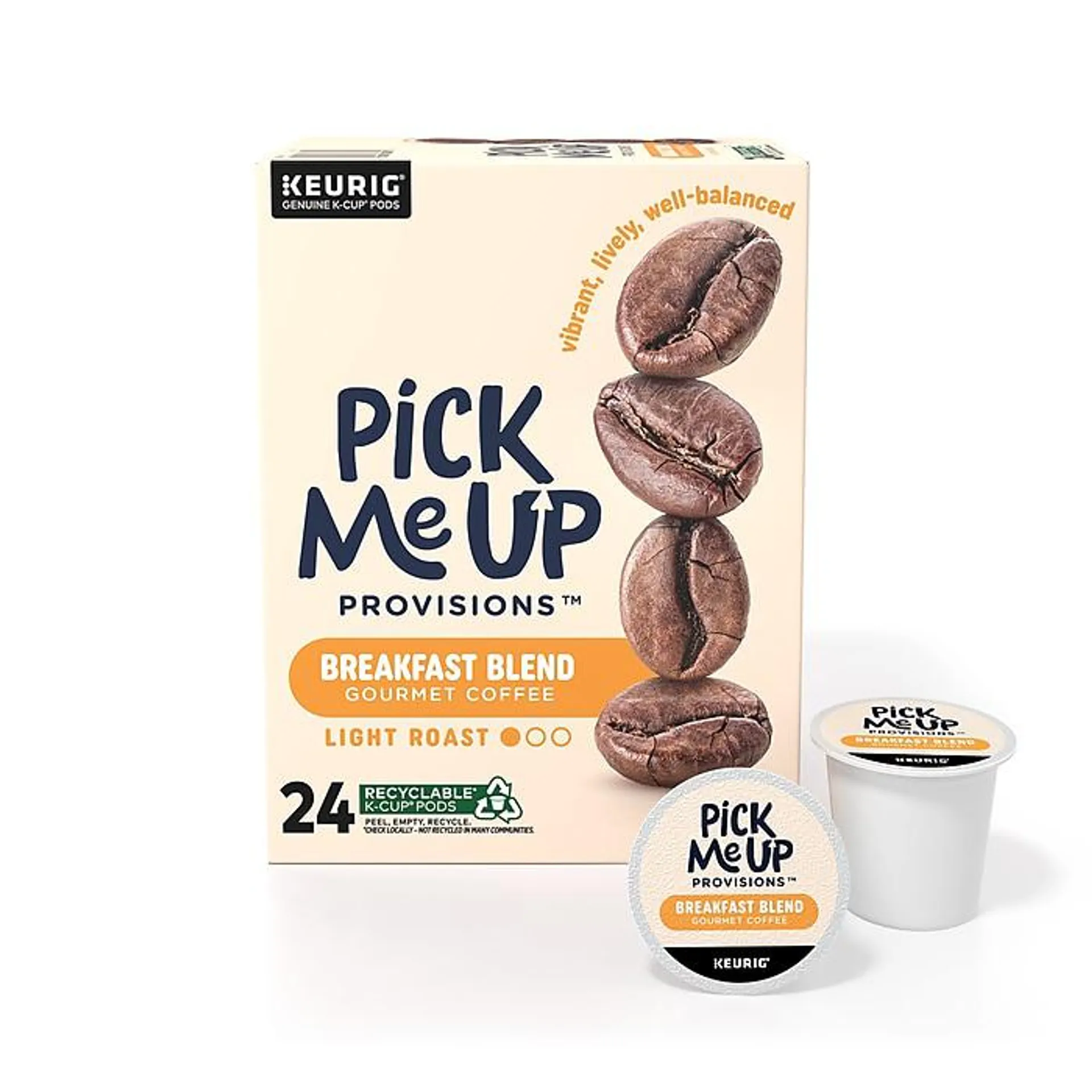 Pick Me Up Provisions™ Breakfast Blend Coffee Keurig® K-Cup® Pods,