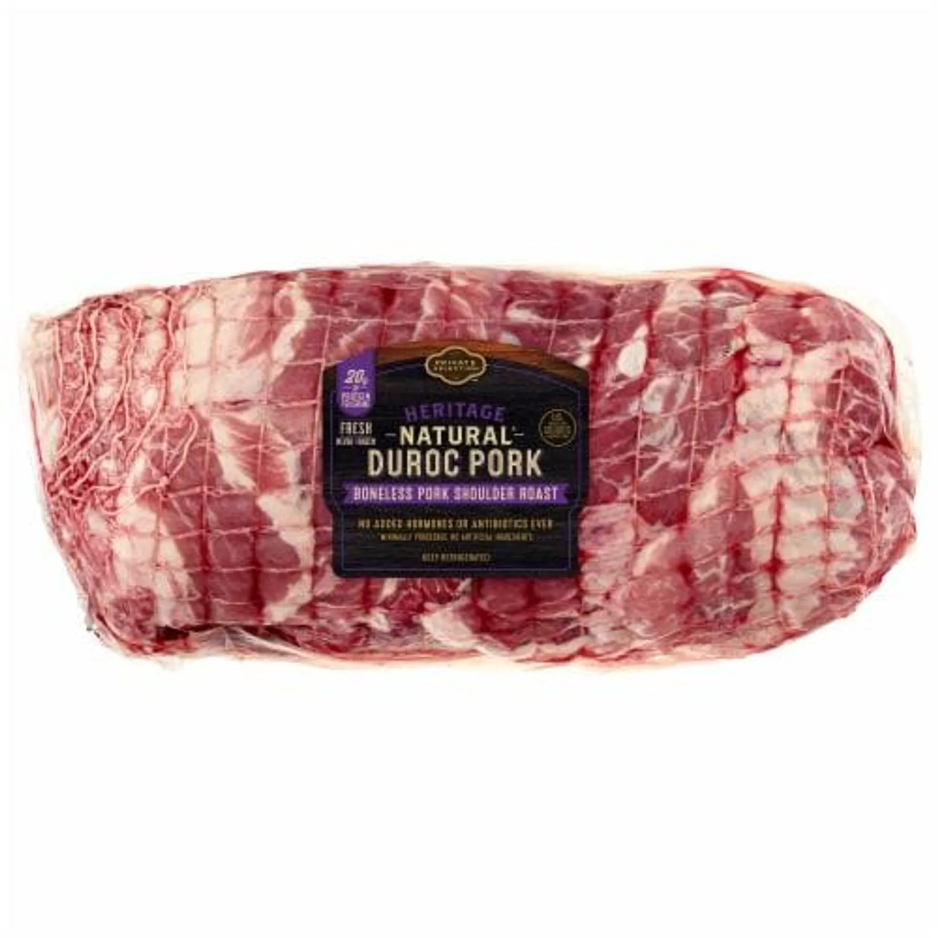 Private Selection™ Heritage Boneless Pork Shoulder Roast Natural Duroc Pork