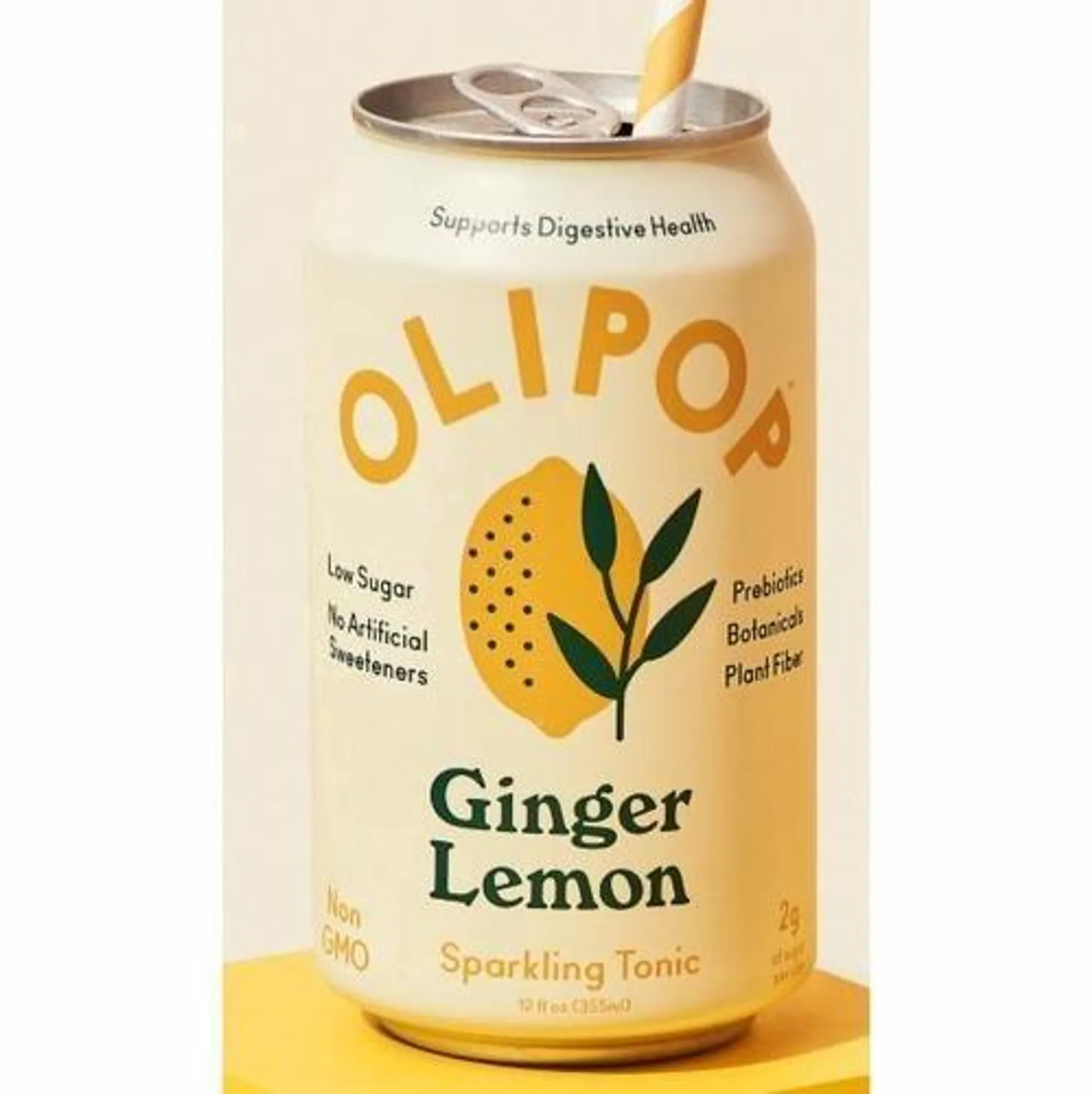 SPARKLING TONIC GINGER LEMON