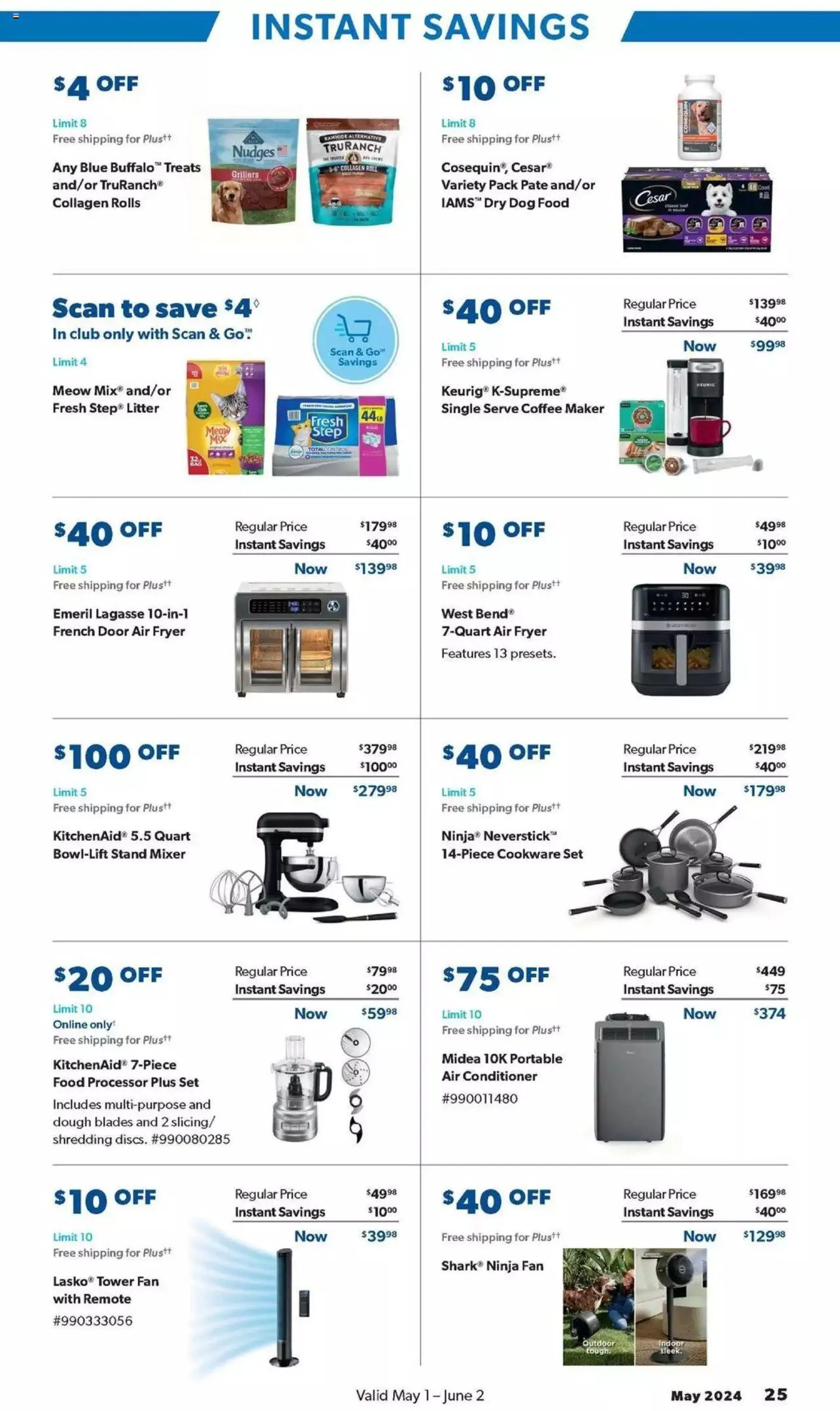 Weekly ad Sam's Club - Weekly Ad from April 19 to June 3 2024 - Page 25