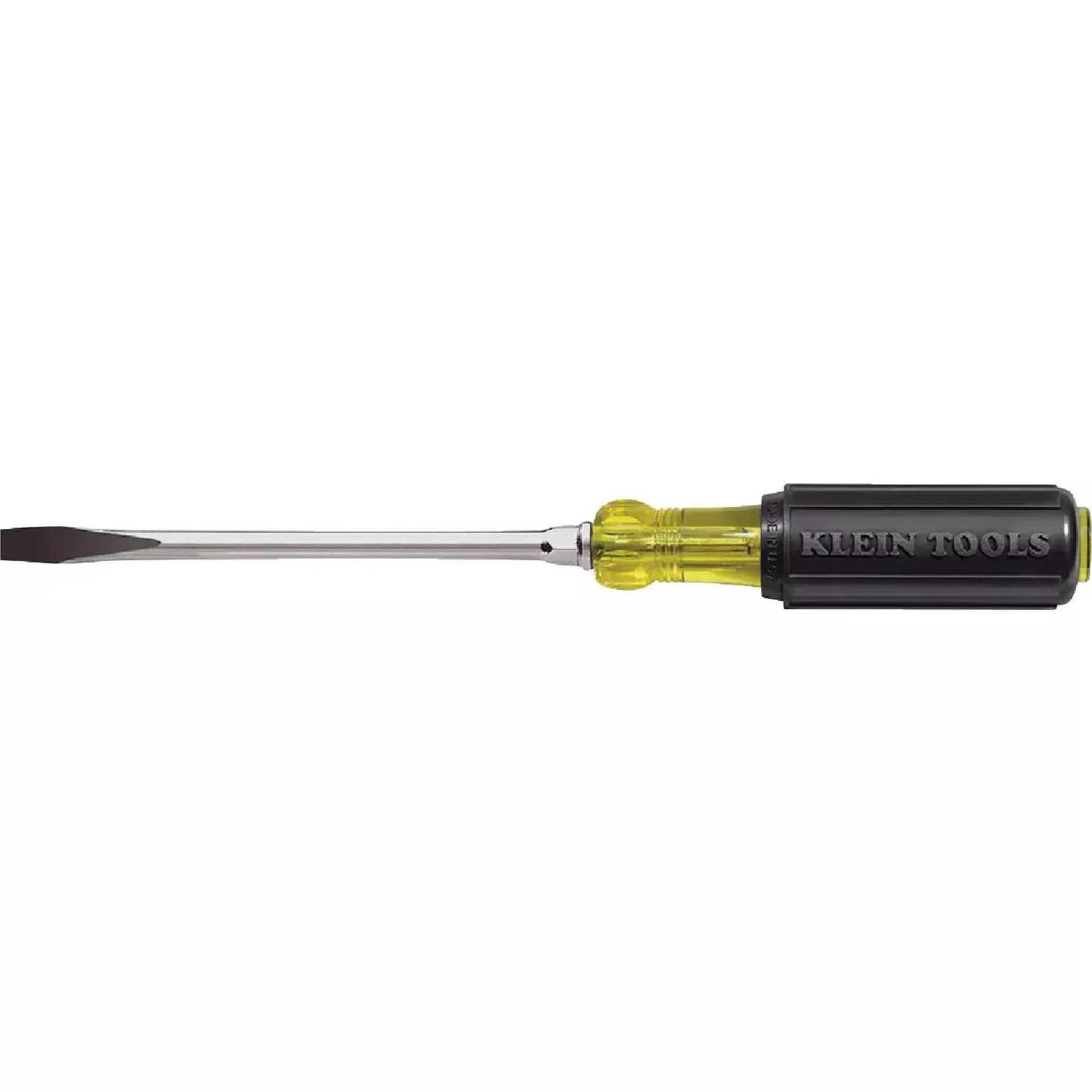 Klein 1/4 In. x 4 In. Round Shank Keystone Slotted Screwdriver