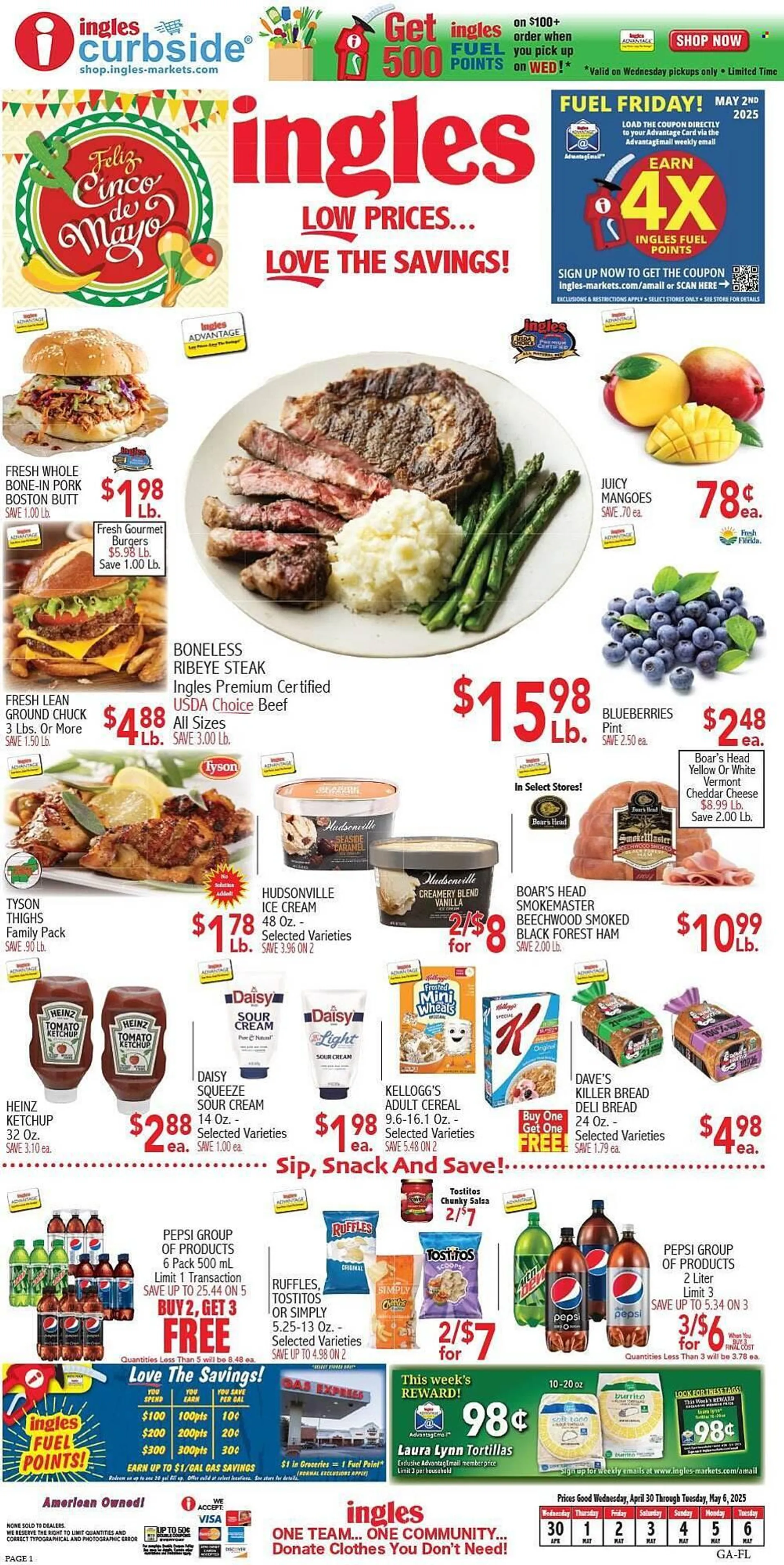 Weekly ad Ingles Markets Weekly Ad from April 30 to May 6 2025 - Page 1