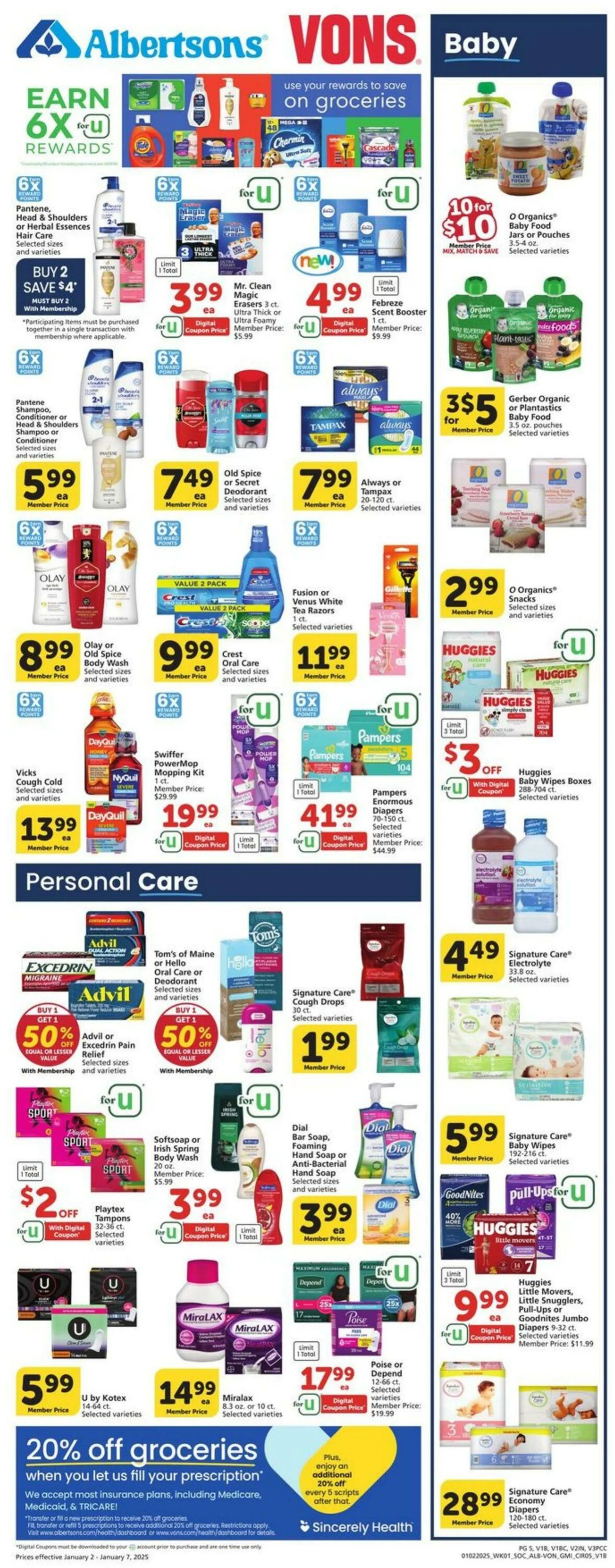 Weekly ad Vons Current weekly ad from January 2 to January 7 2025 - Page 4