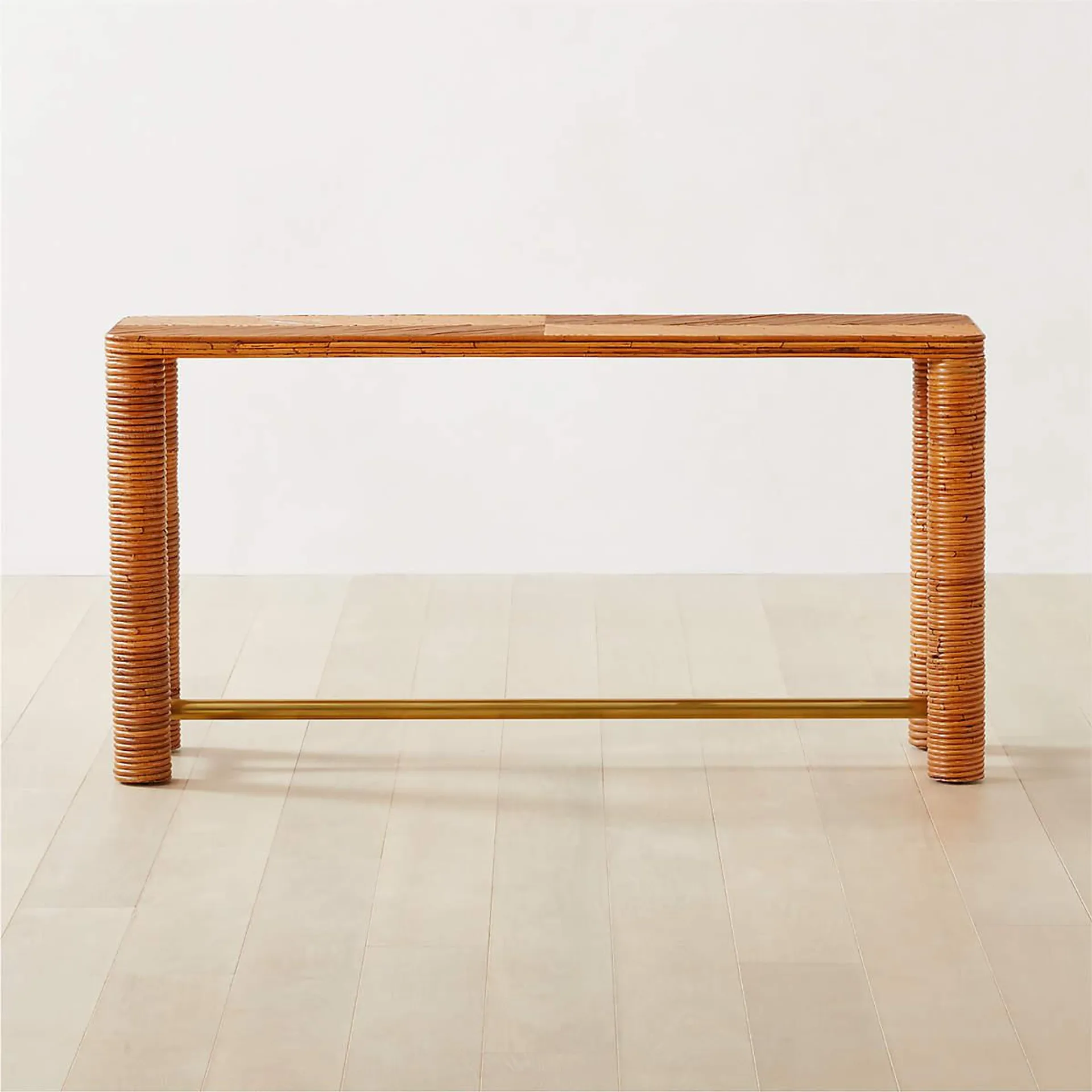 Edie Rattan Console Table