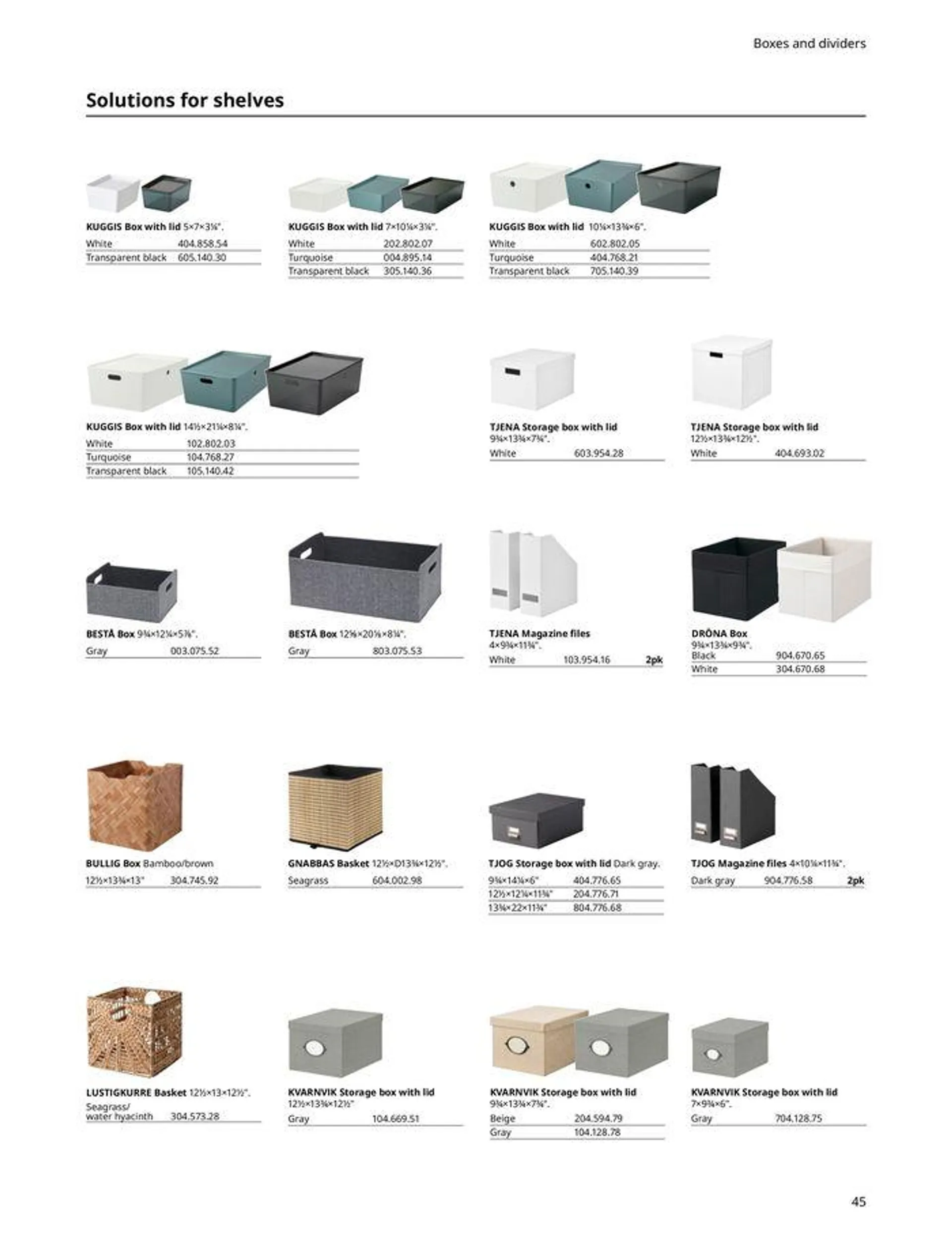 Weekly ad BESTÅ Storage 2024 from January 9 to December 31 2024 - Page 45