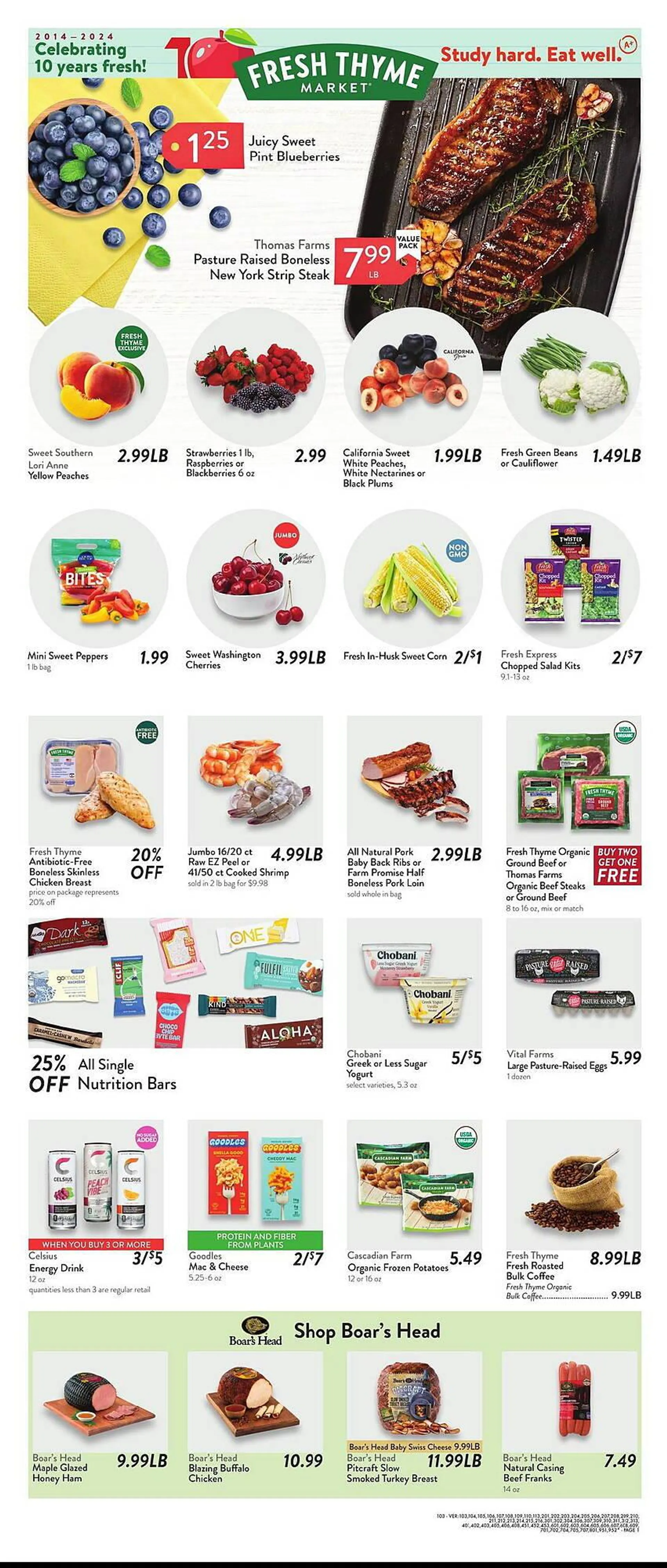 Fresh Thyme Weekly Ad - 1