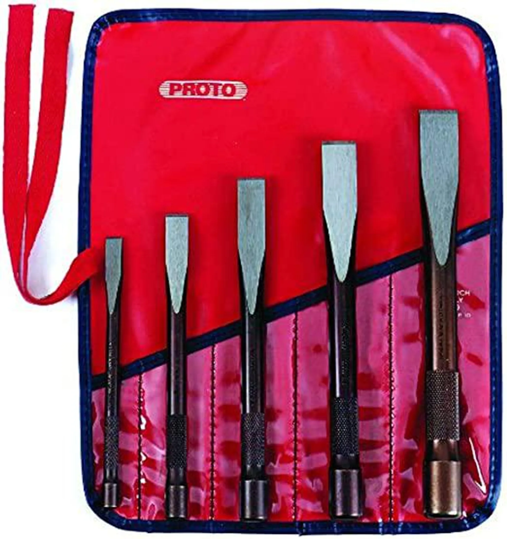 Stanley Proto J86000 Proto 5-Piece Super-Duty Chisels Set