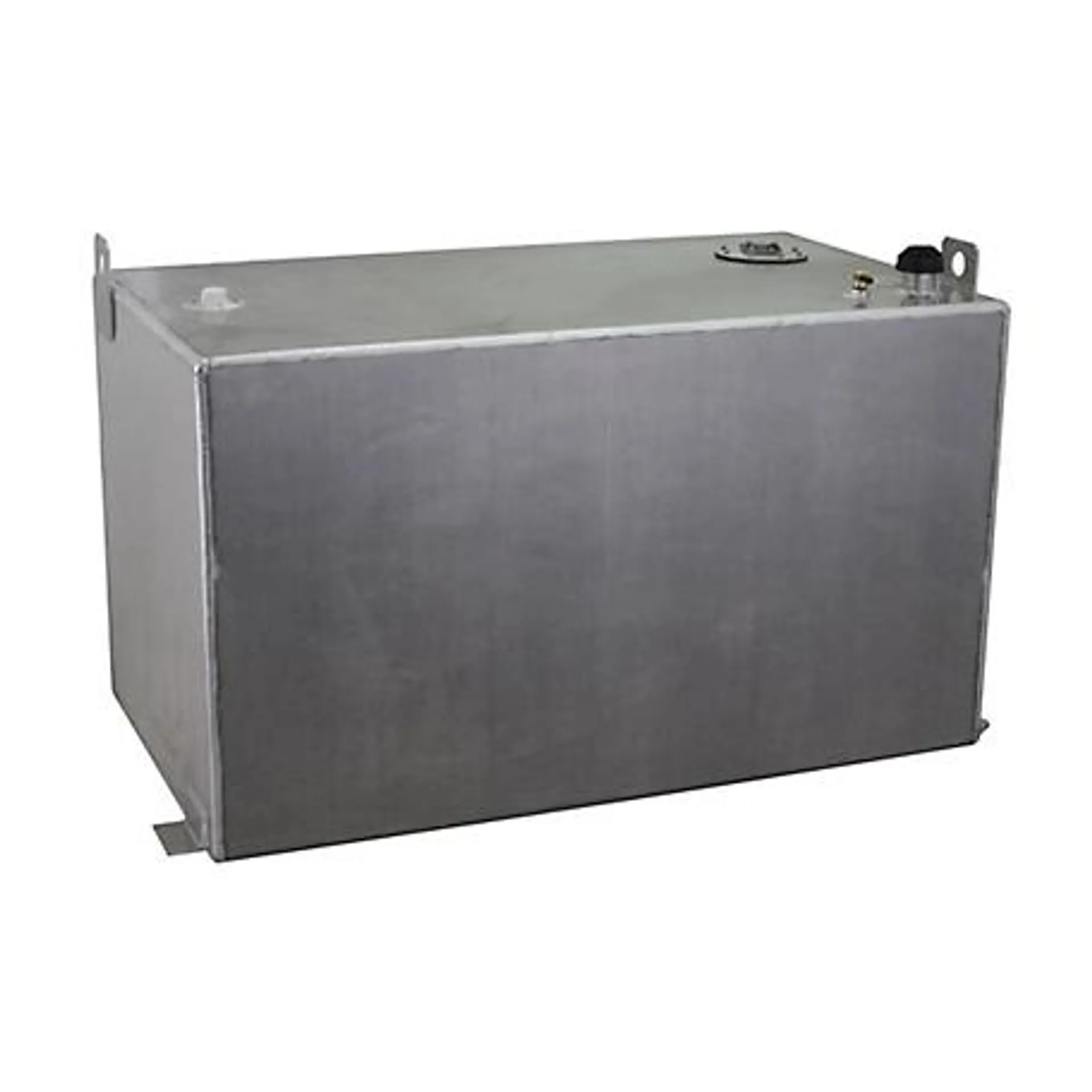 RDS 200 gal. Rectangular Fuel Transfer Tank Mill Finish