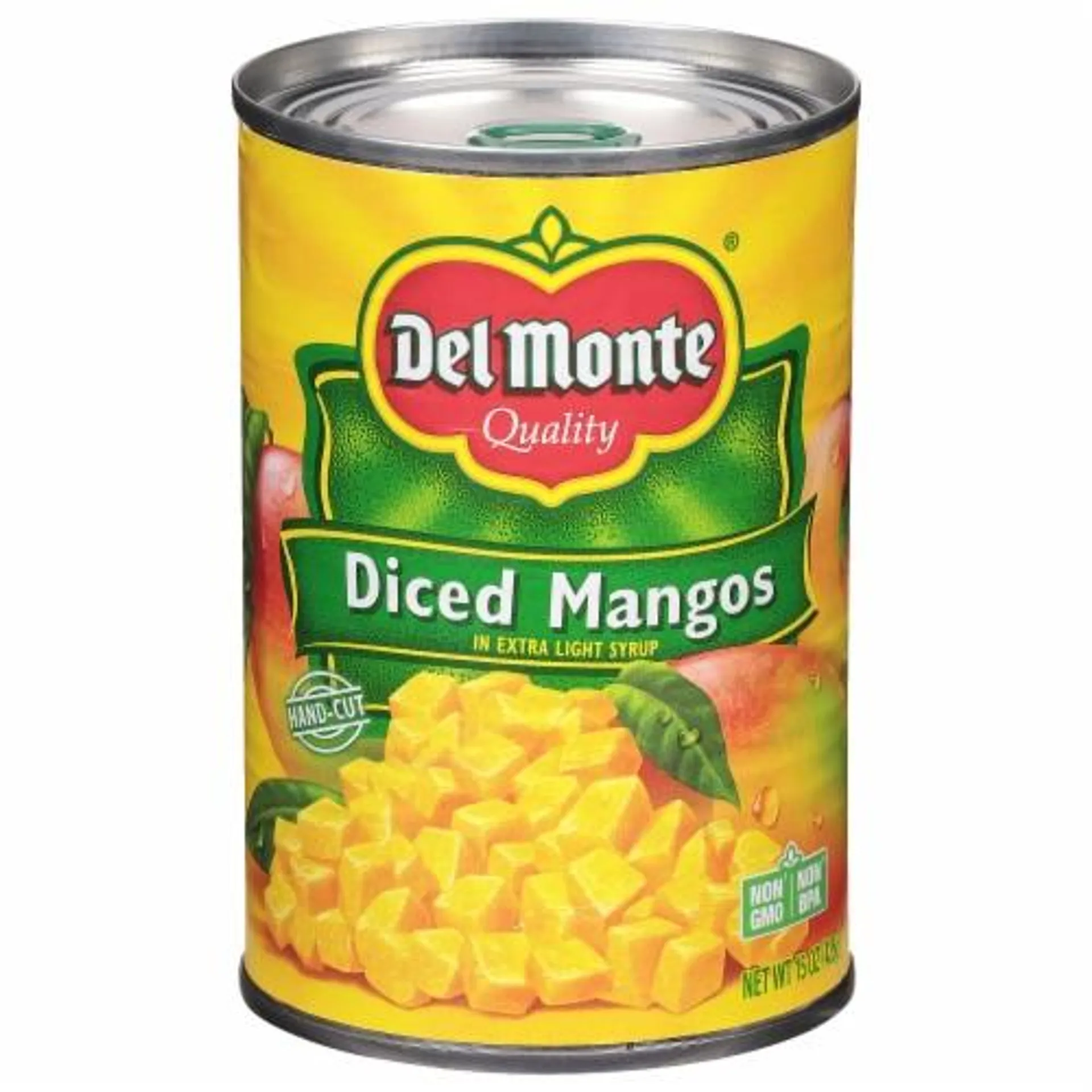 Del Monte® Diced Mango in Extra Light Syrup Canned Fruit