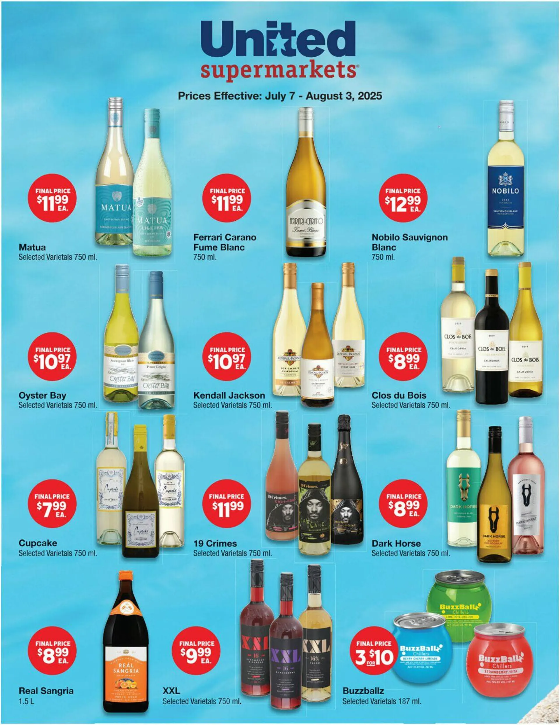Weekly ad United Supermarkets Current weekly ad from July 7 to August 3 2025 - Page 1