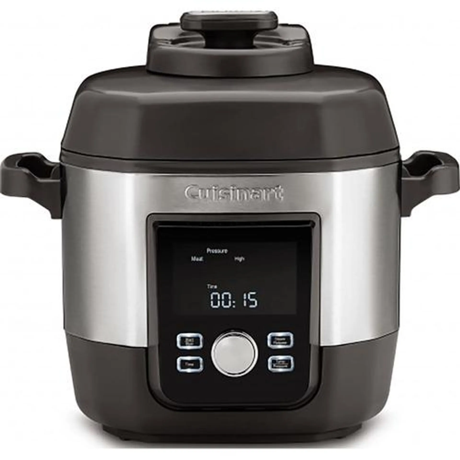 6 Quart Intuitive Digital Control High Pressure Multi Cooker with 12 Pre-Programmed settings