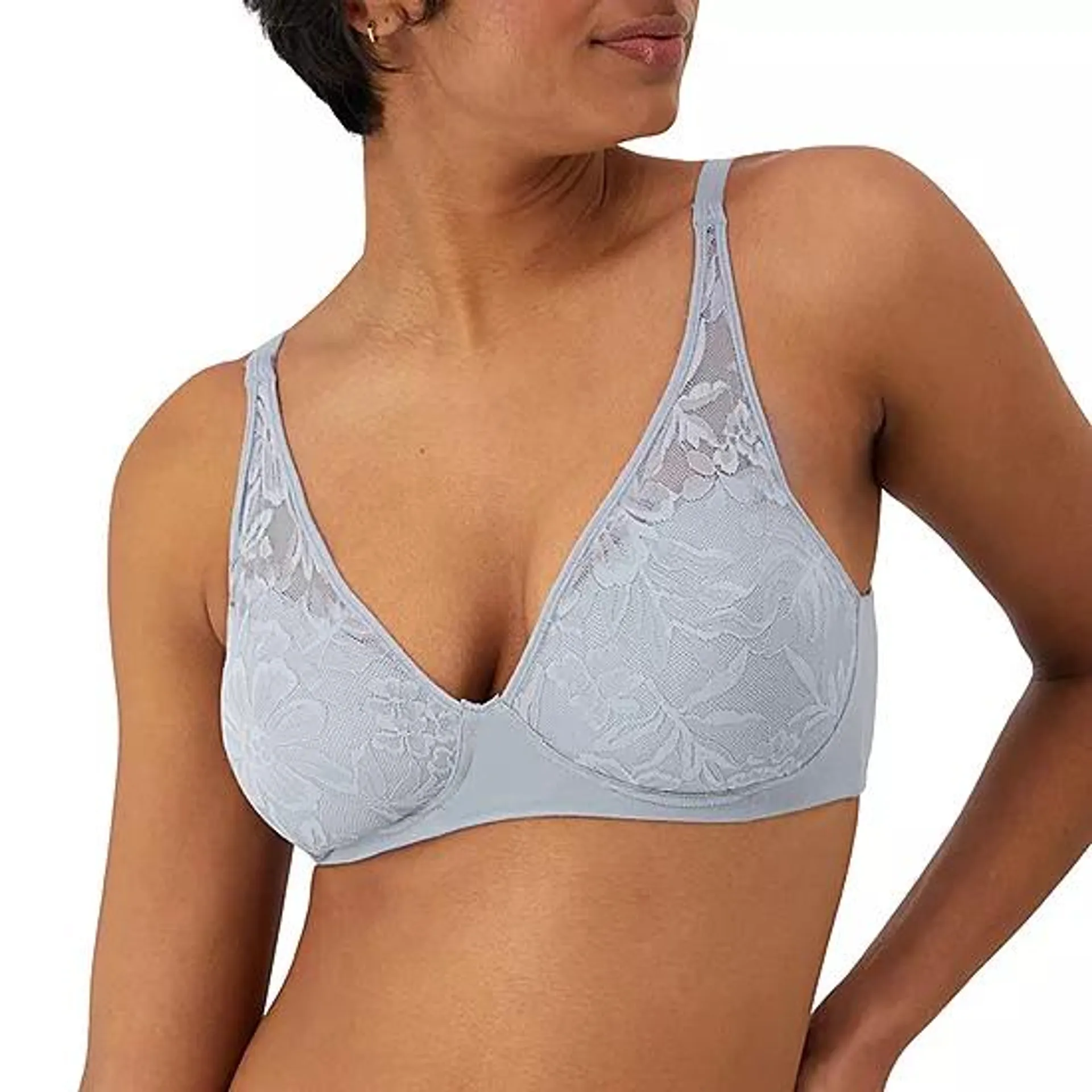 new! Bali Breathe Wireless Full Coverage Bra Df7594