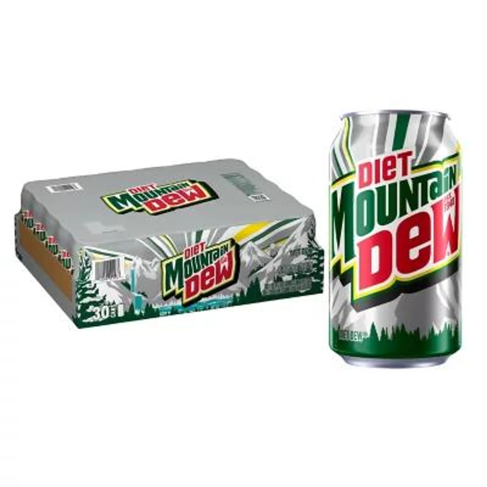 Diet Mountain Dew 12 fl. oz., 30 pk.