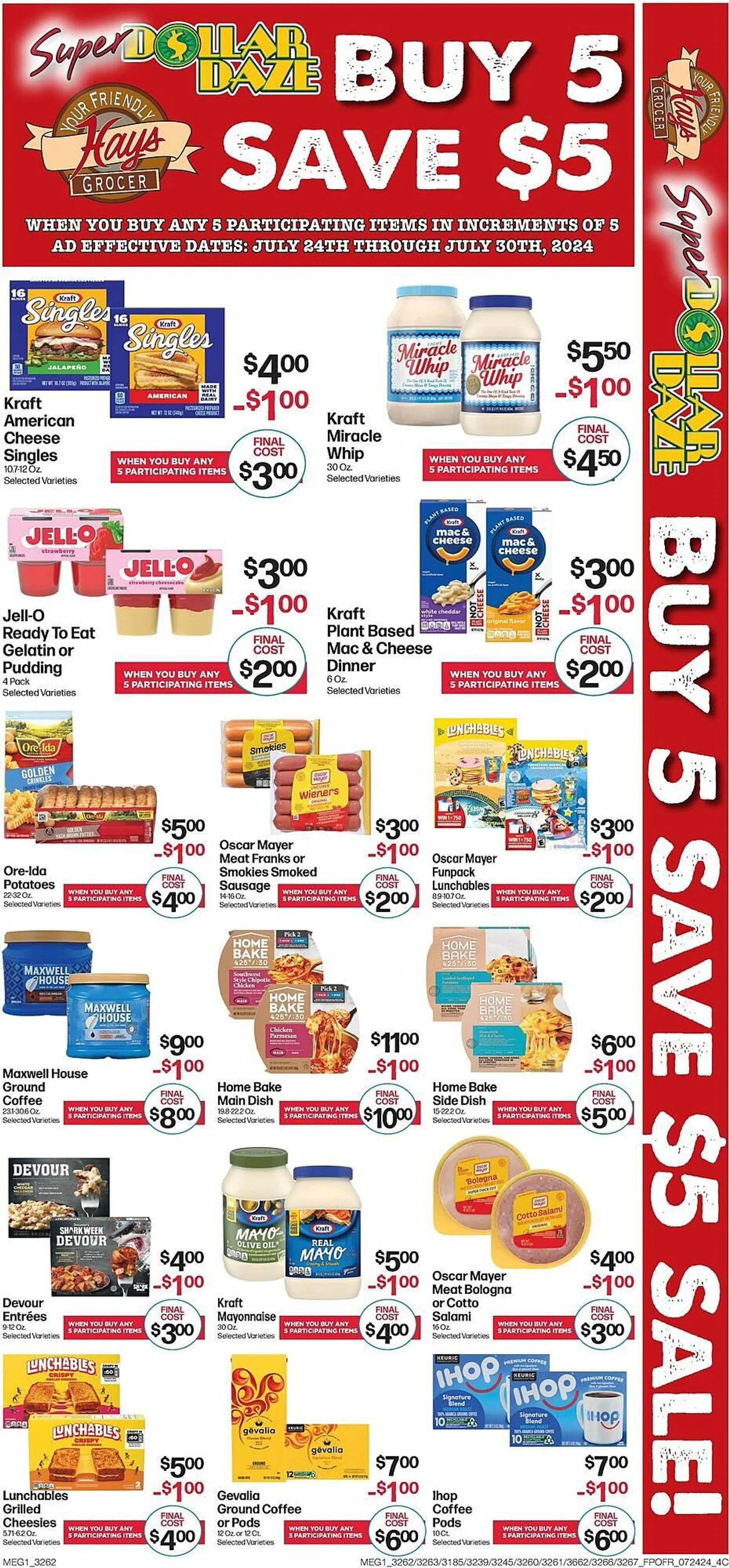 Hays Supermarket Weekly Ad - 1