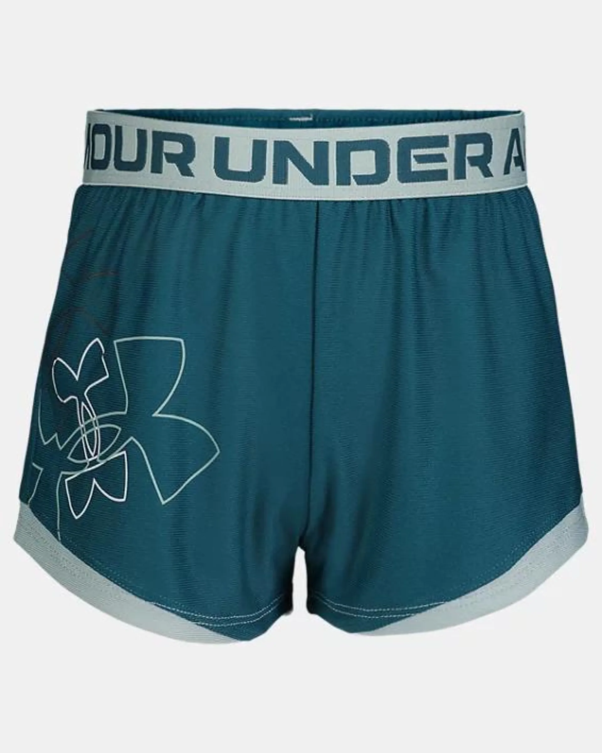 Little Girls' UA Play-Up Graphics Shorts