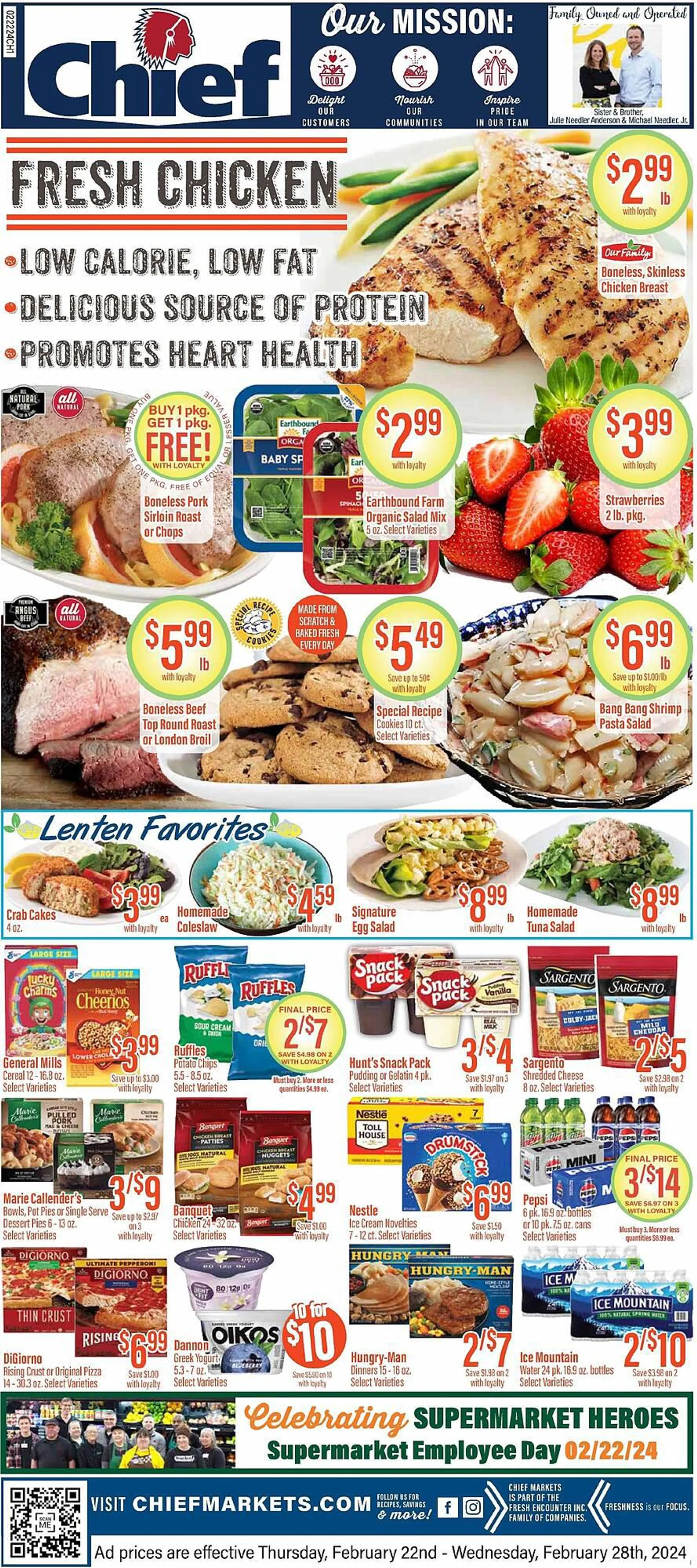 Weekly ad Chief Supermarket Weekly Ad from February 22 to February 28 2024 - Page 