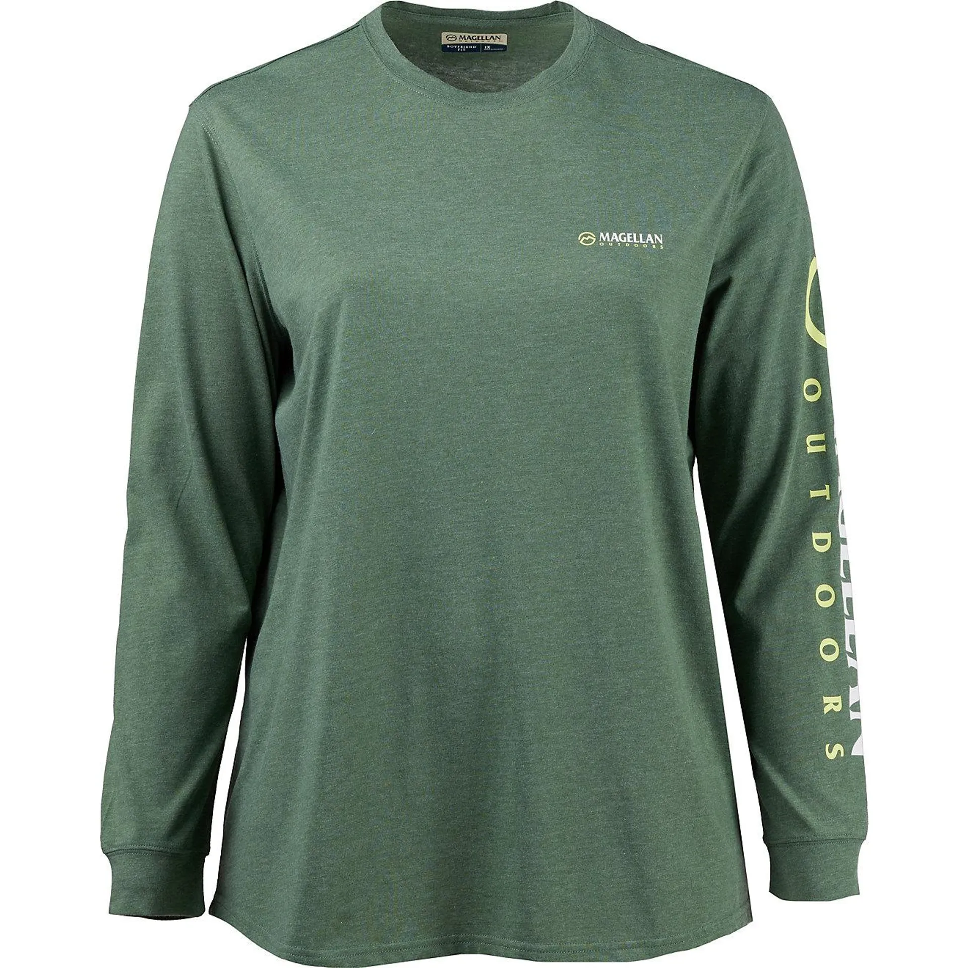 Magellan Outdoors Women's Grotto Falls Plus Size Long Sleeve T-shirt