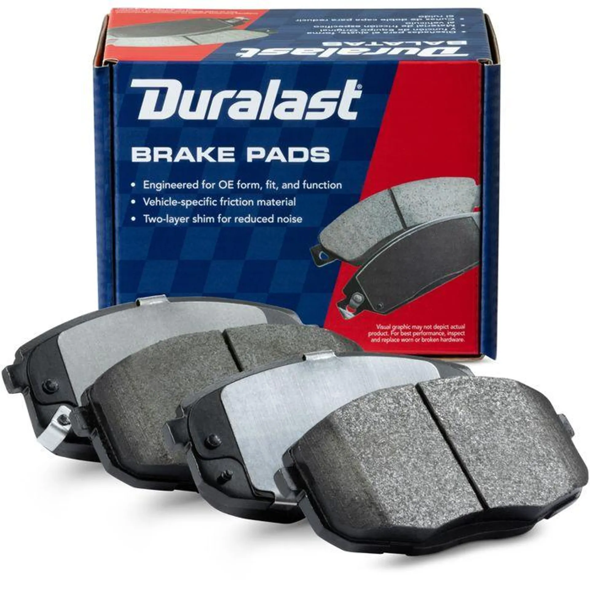 Duralast Ceramic Brake Pads D2094