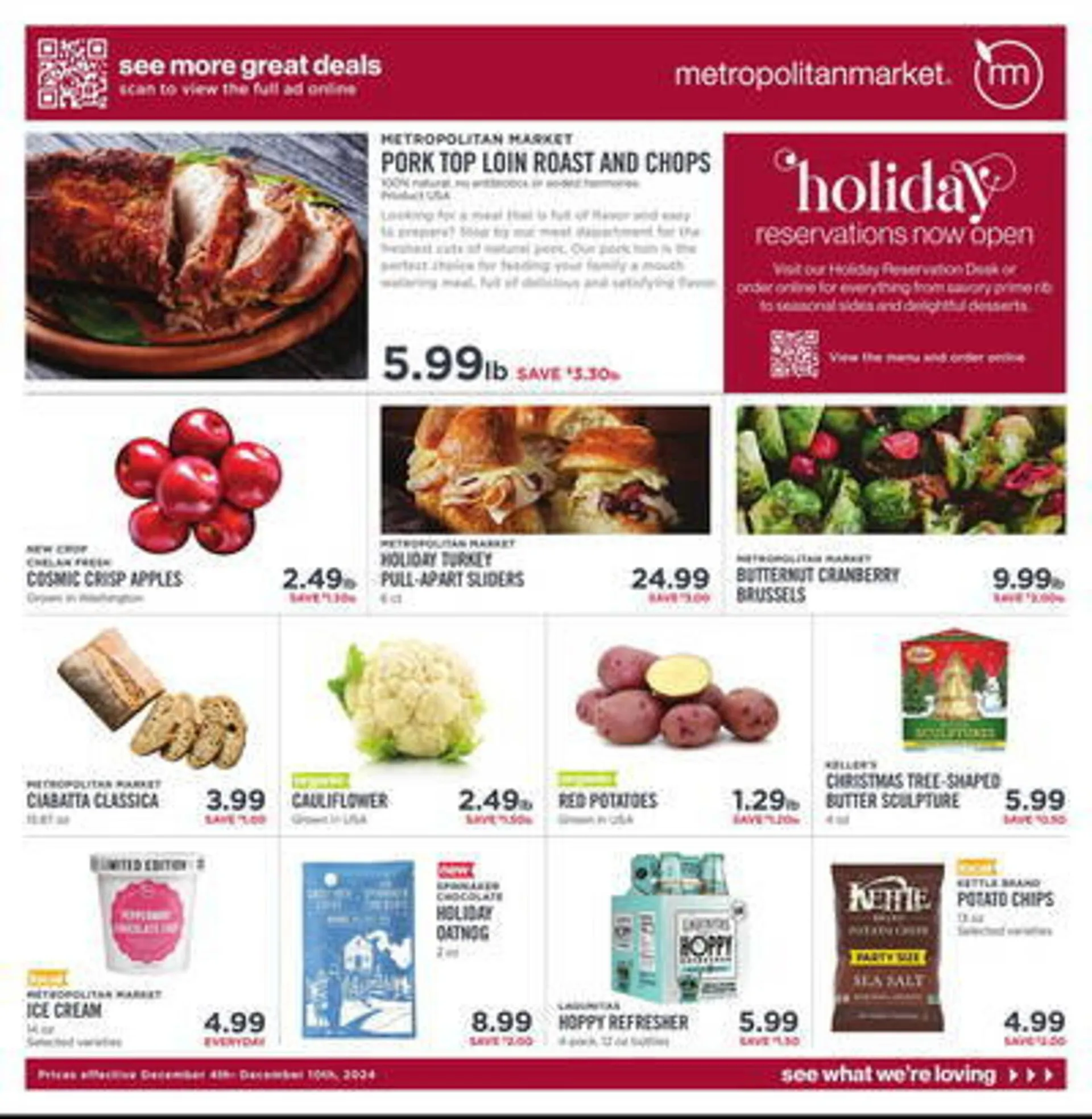 Metropolitan market Weekly Ad - 1