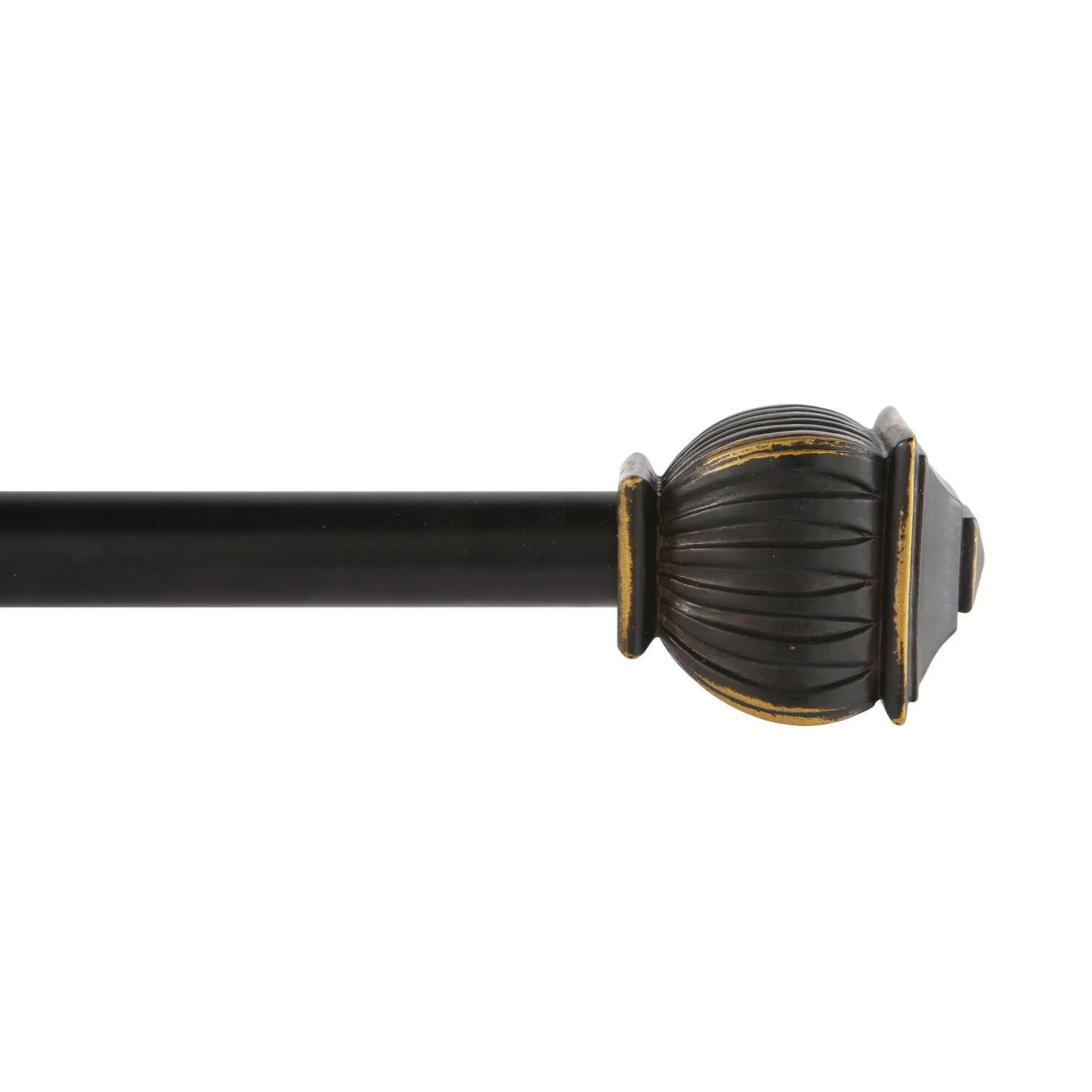 Kenney Oil Rubbed Bronze Beckett Cafe Curtain Rod 28 in. L X 48 in. L