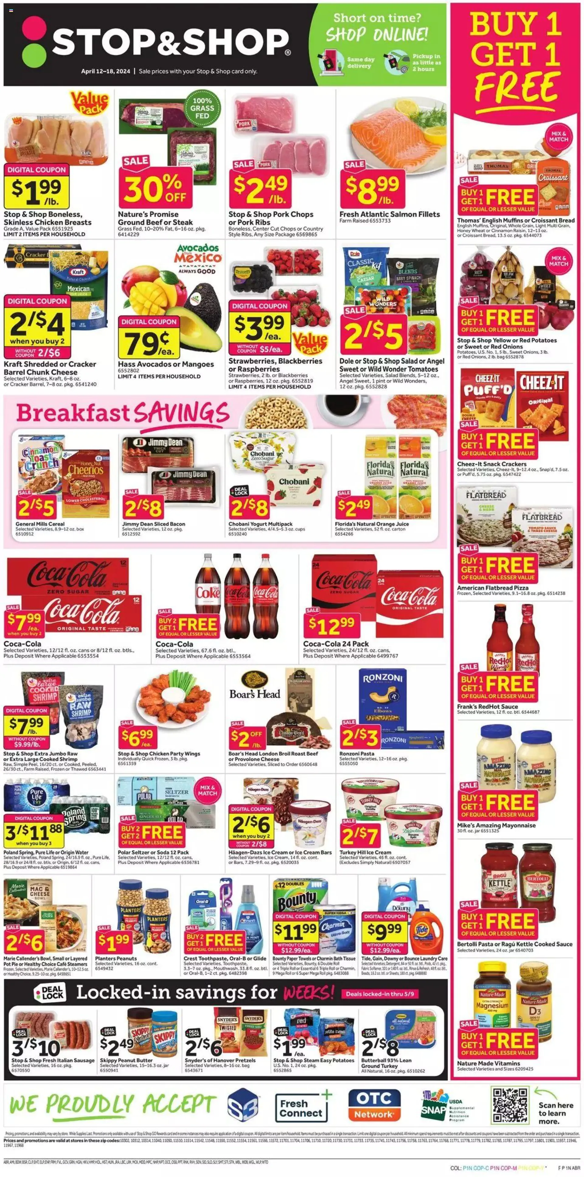 Weekly ad Stop & Shop - Weekly Ad from April 12 to April 18 2024 - Page 