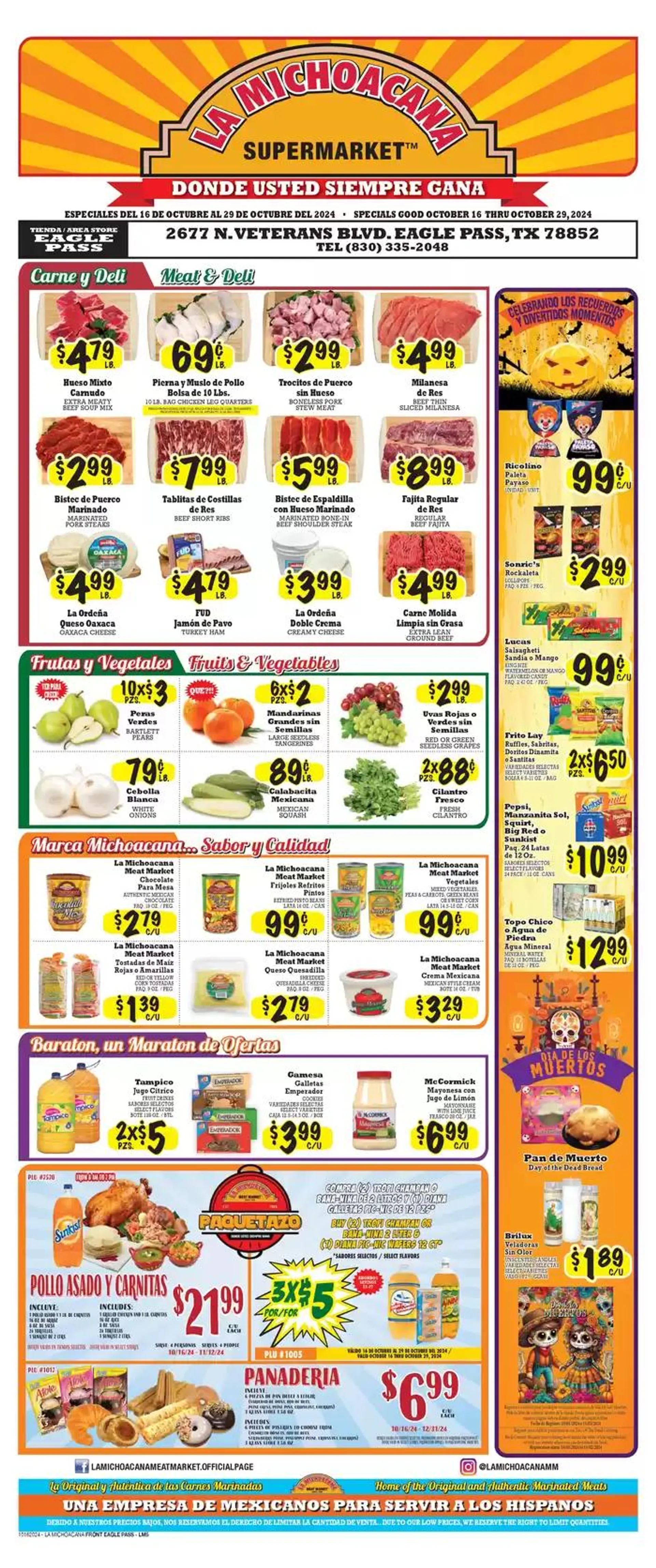 Weekly ad Exclusive bargains from October 16 to October 30 2024 - Page 1