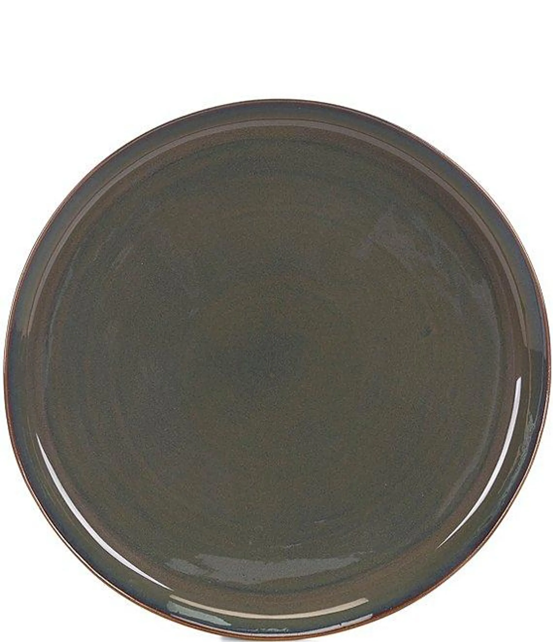 Aurora Collection Glazed Round Platter