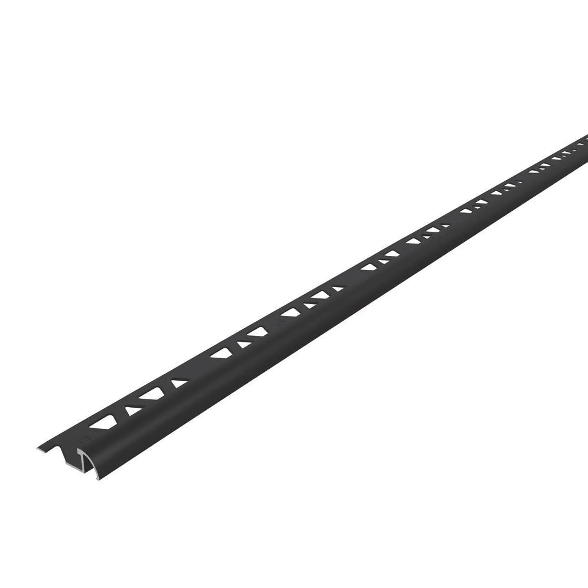 M-D Building Products® Matte Black 3/8" x 96" Bullnose Tile Trim