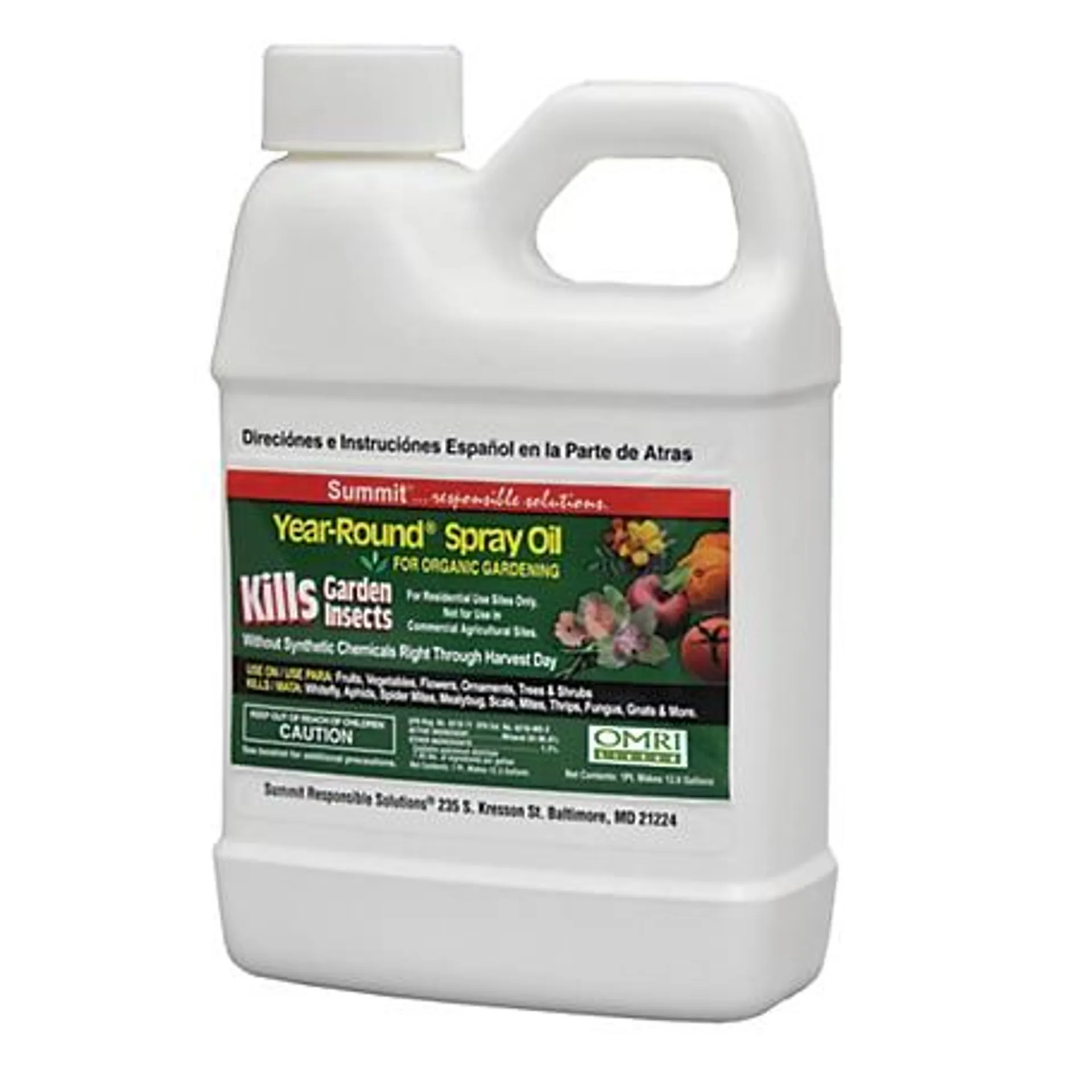 Summit Horticultural Oil for Garden Insect and Disease Control PT CONC