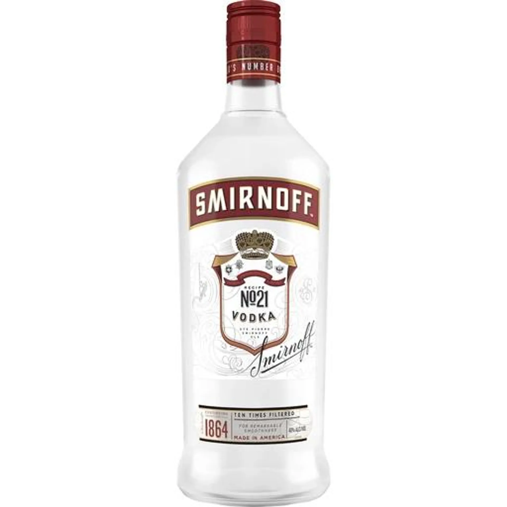 Smirnoff Vodka, 1.75 L bottle