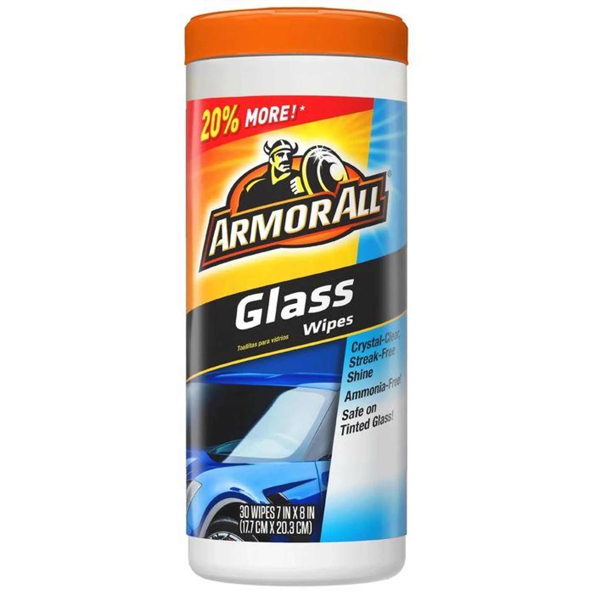 Armor All Glass Wipes 30 Count