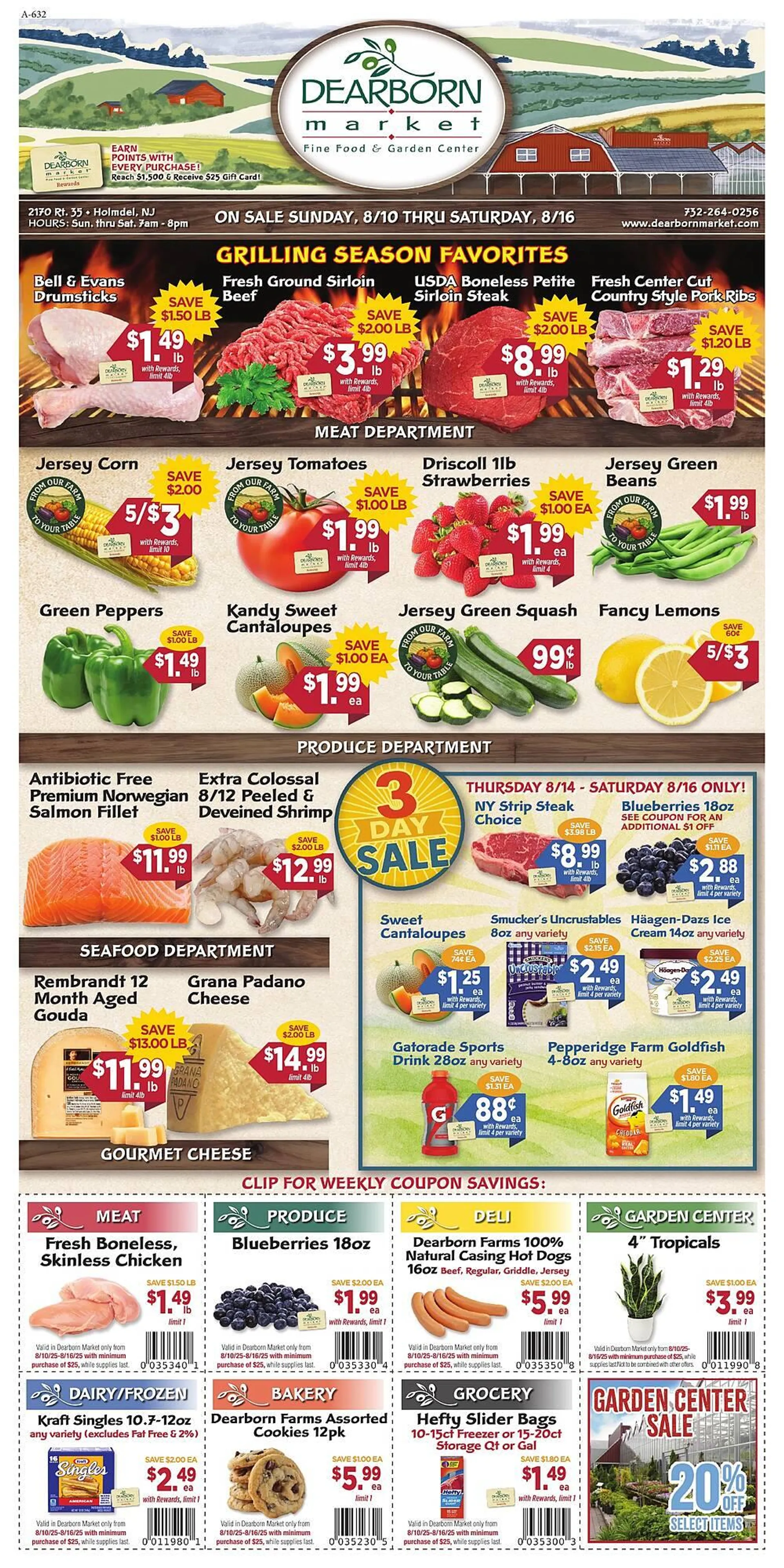 Weekly ad Dearborn Market Weekly Ad from August 10 to August 16 2025 - Page 1