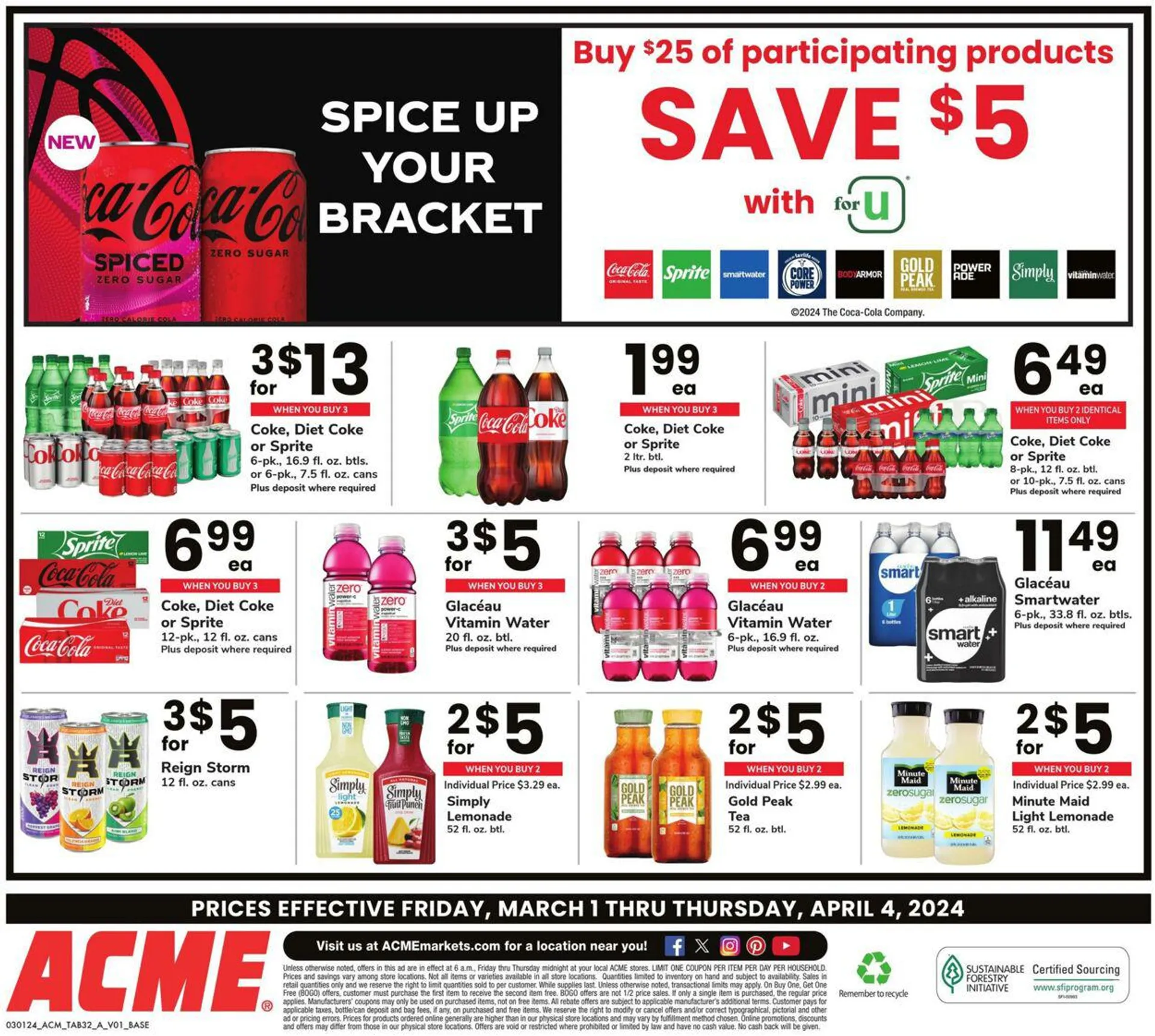 Weekly ad Acme Current weekly ad from March 1 to April 4 2024 - Page 32