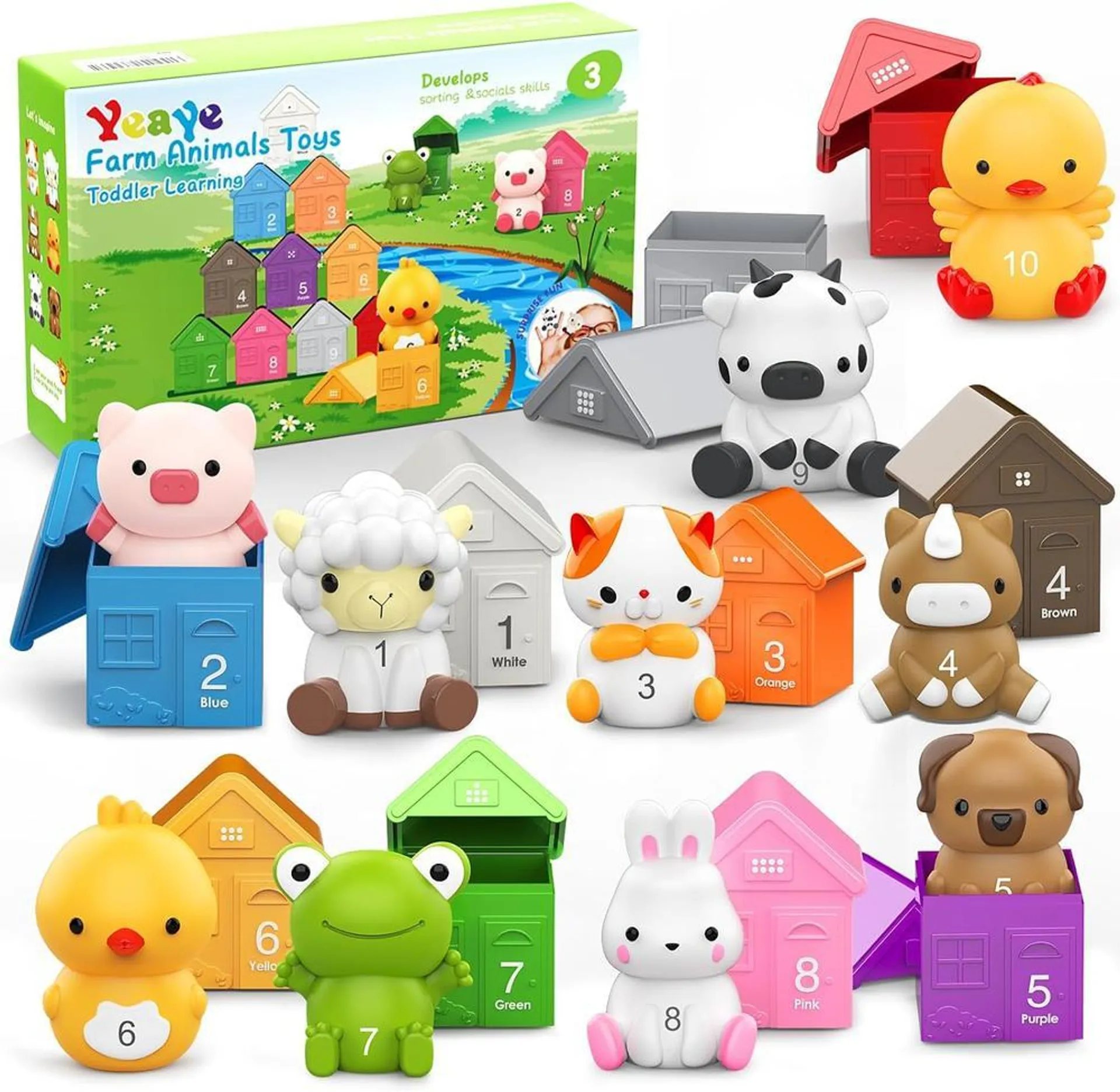 Farm Animal Learning Set