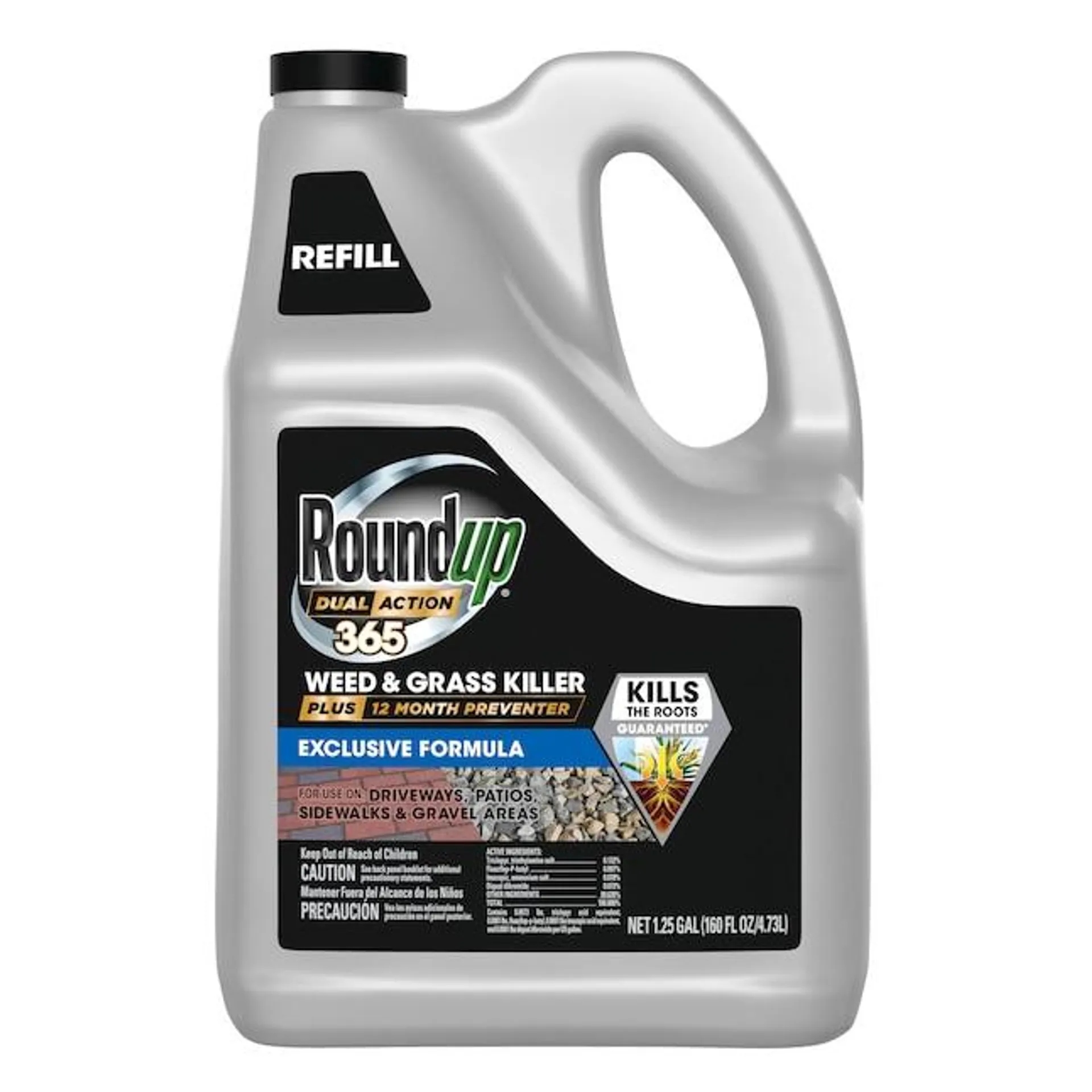 Roundup Dual Action 365 Plus 12 Month Preventer 1.25-Gallon Refill Weed and Grass Killer