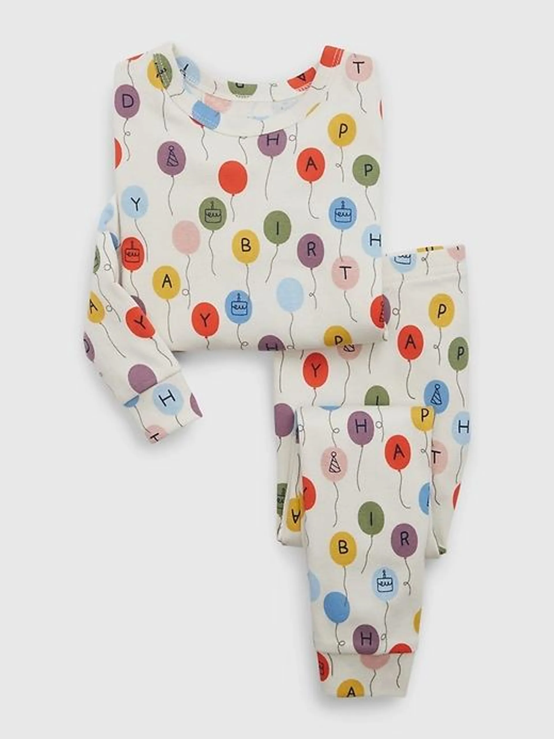 babyGap Organic Cotton Birthday PJ Set