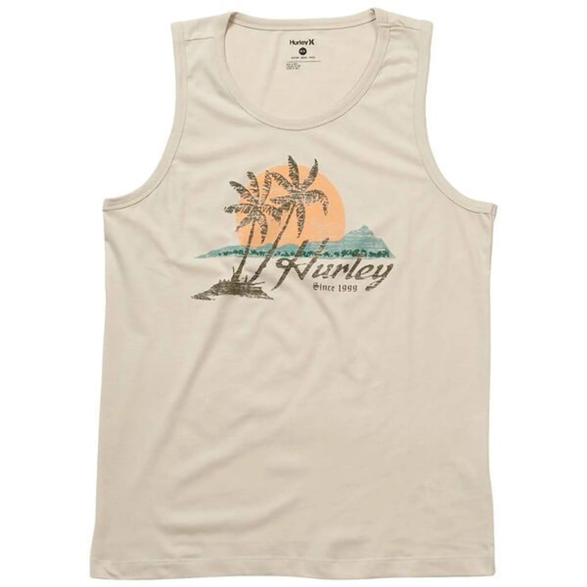 Young Mens Hurley Diamond Head Graphic Tank Top