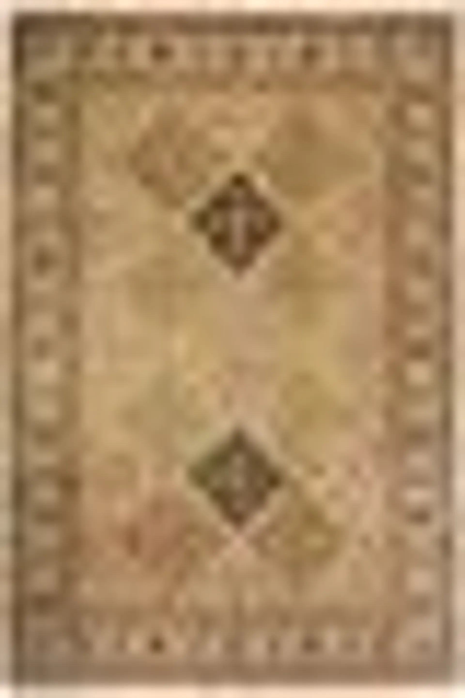 Middle Eastern Hand-Knotted Silk Kashmir Rug