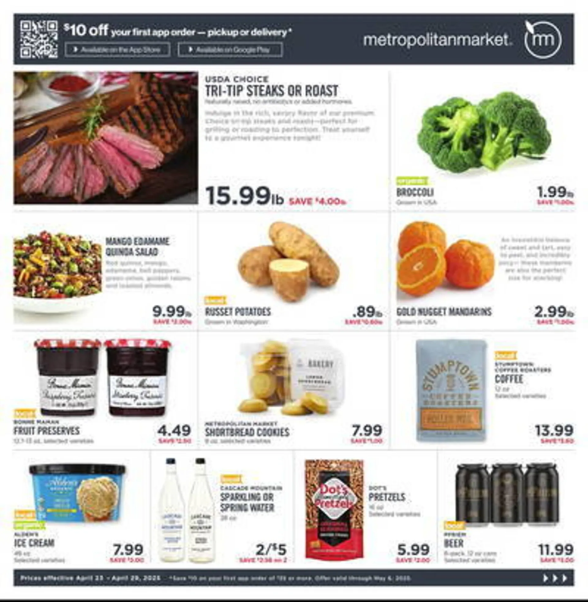 Metropolitan market Weekly Ad - 1
