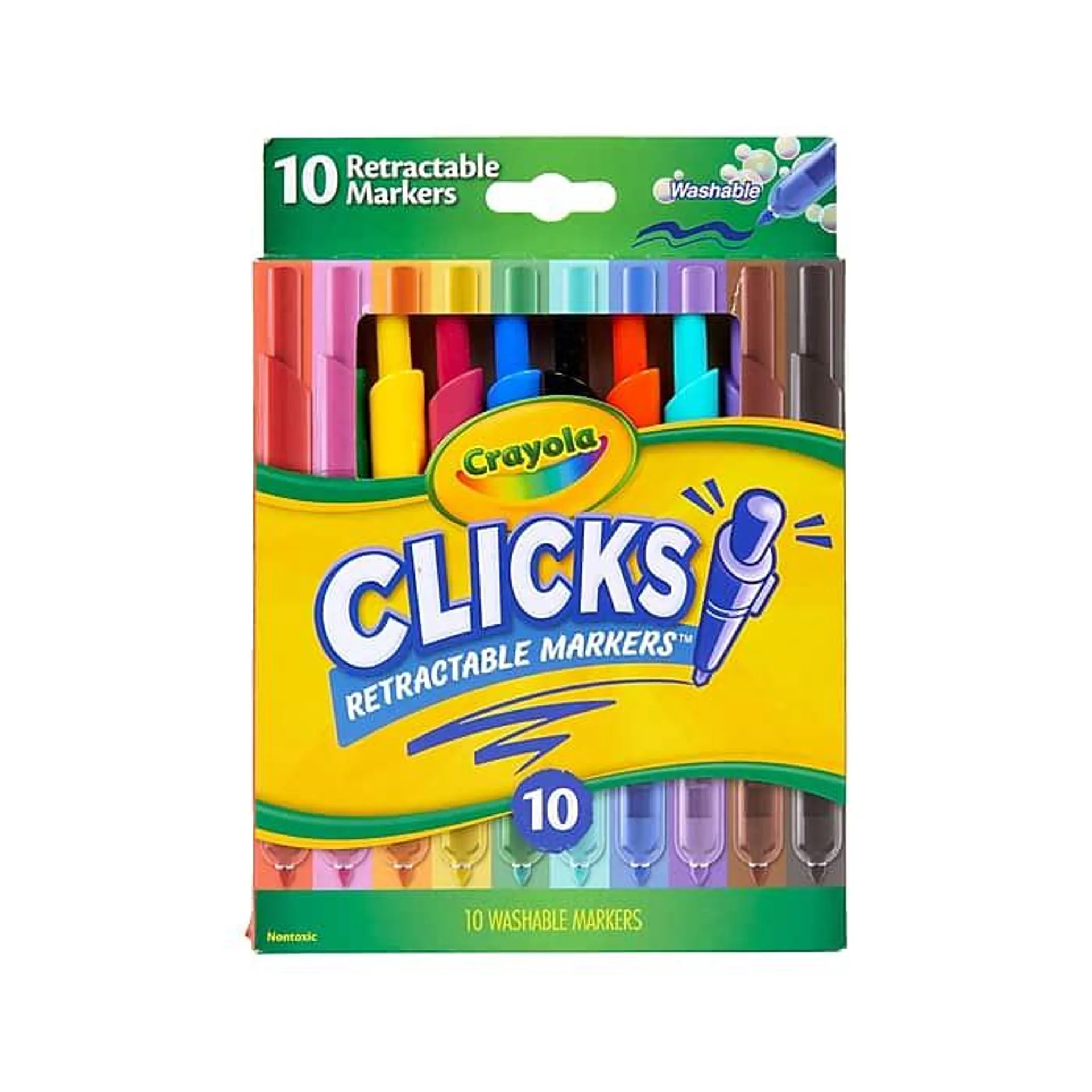 Crayola SuperClick Washable Paint Markers,