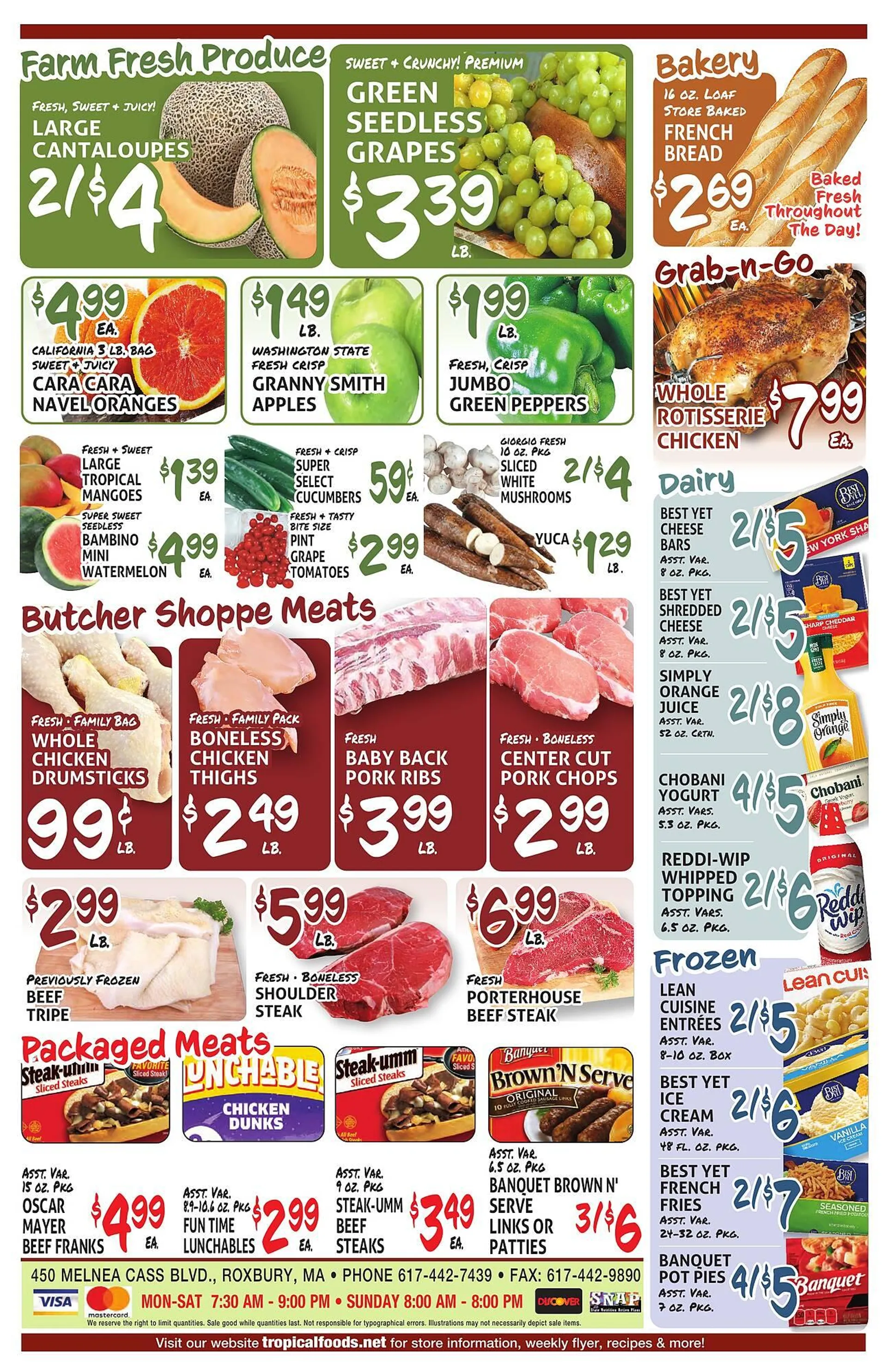 Weekly ad Tropical Foods Supermarket Weekly Ad from January 9 to January 15 2025 - Page 2